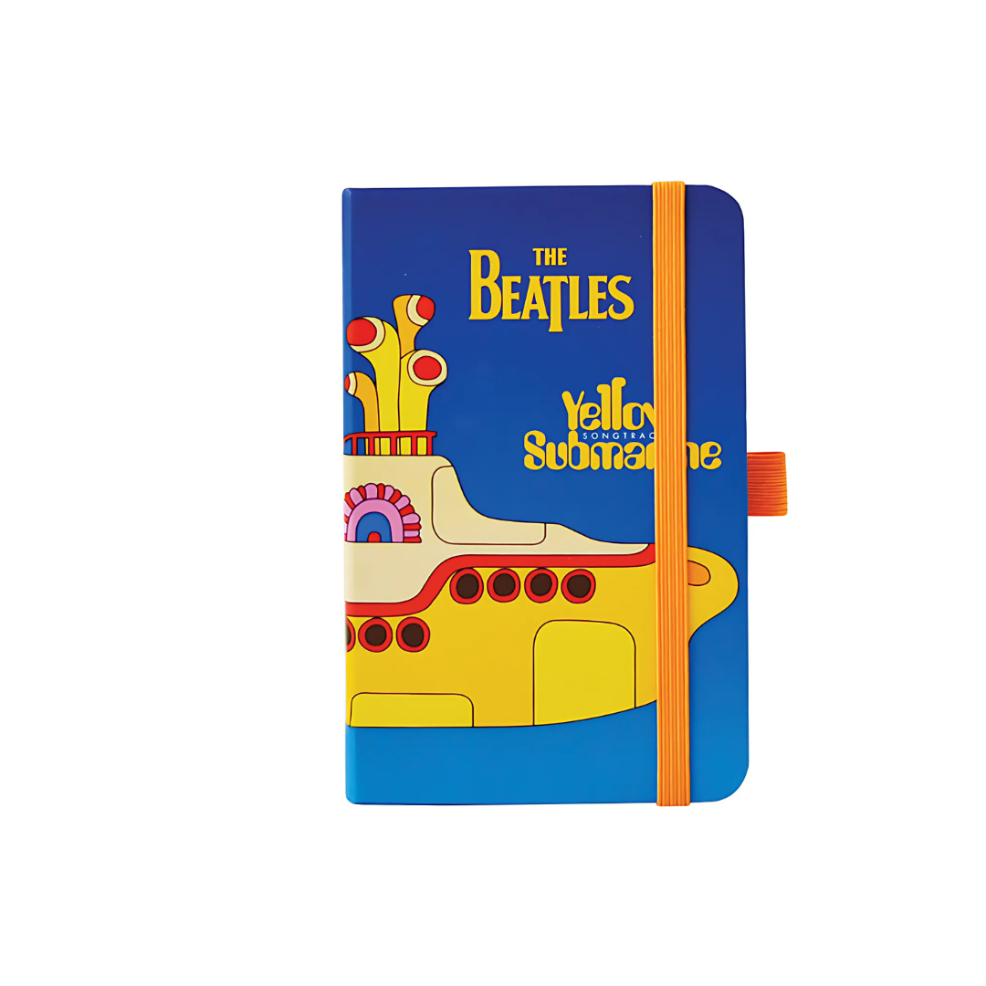 Libreta de Bolsillo BEATLES YELLOW SUBMARINE. Rayada con 192 Paginas