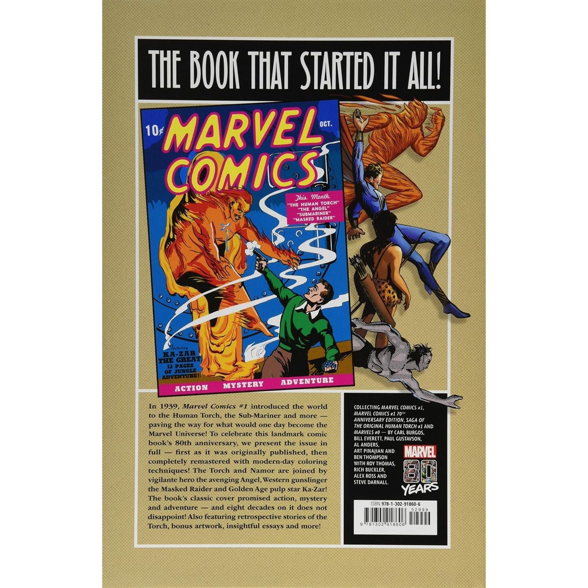 Marvel Comics 1. 80th Anniversary Edition