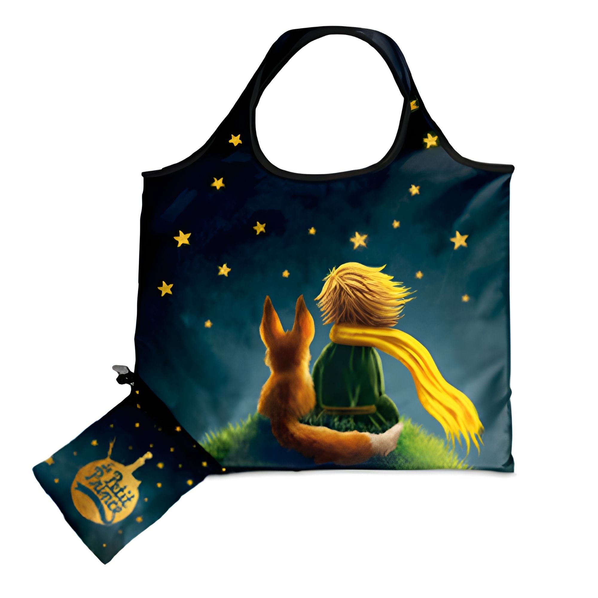 Tote Bag Principito y Zorro: Vínculos de Luz