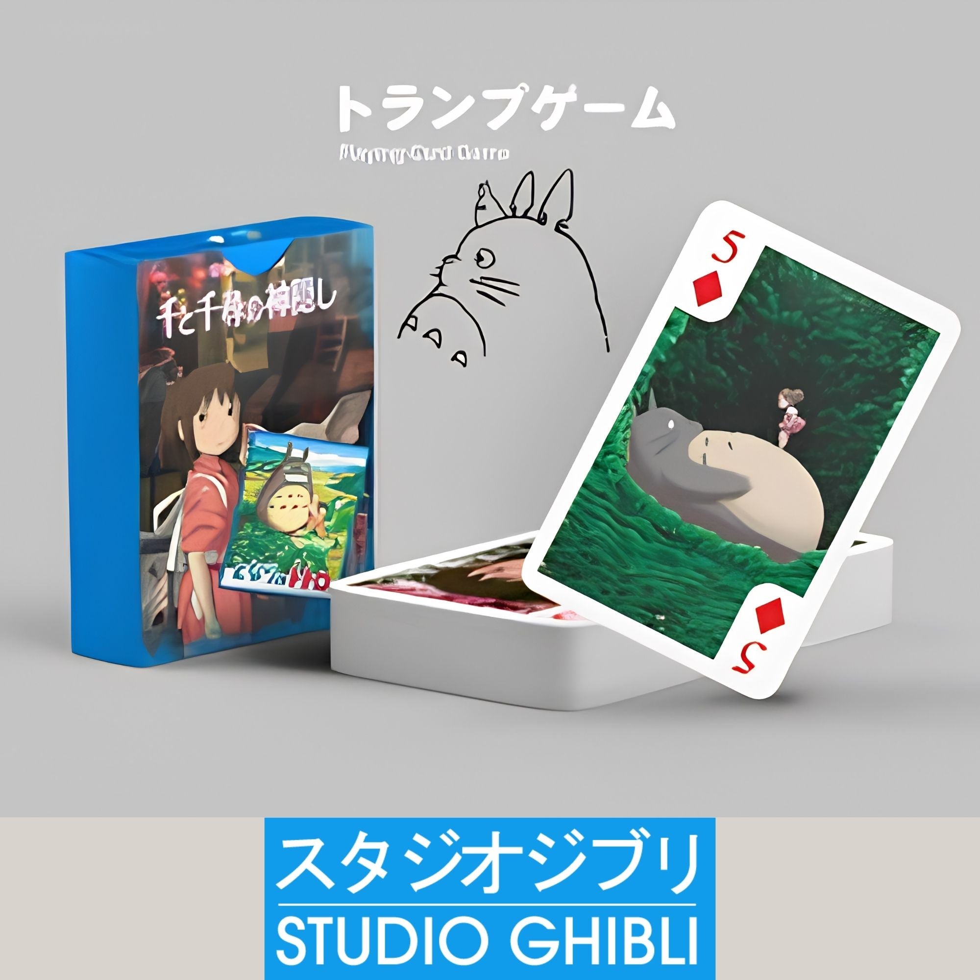 Studio Ghibli: Baraja de Naipes Ilustrada