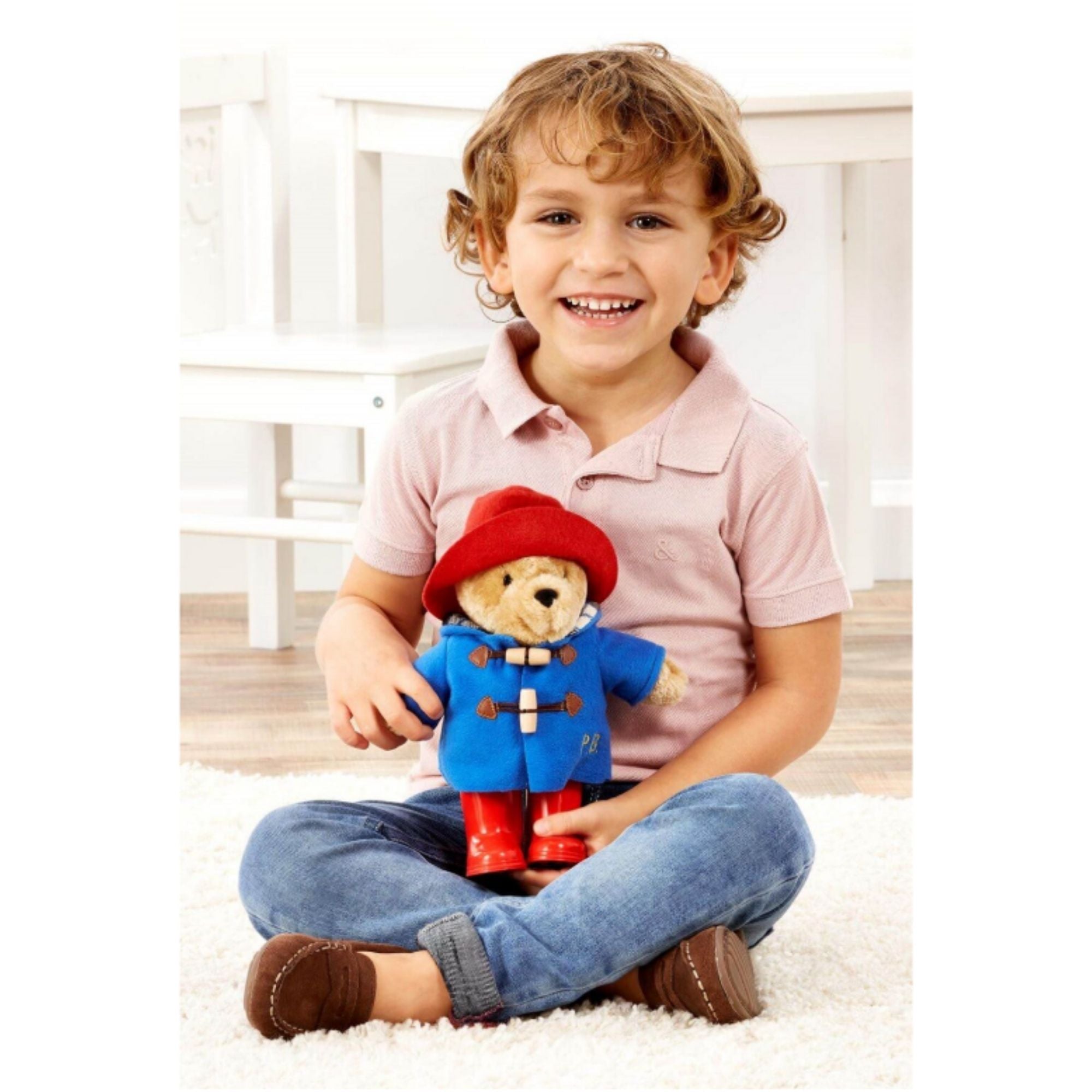 PADDINGTON BEAR PLUSH TOY WITH BOOTS — RAINBOW DESIGNS