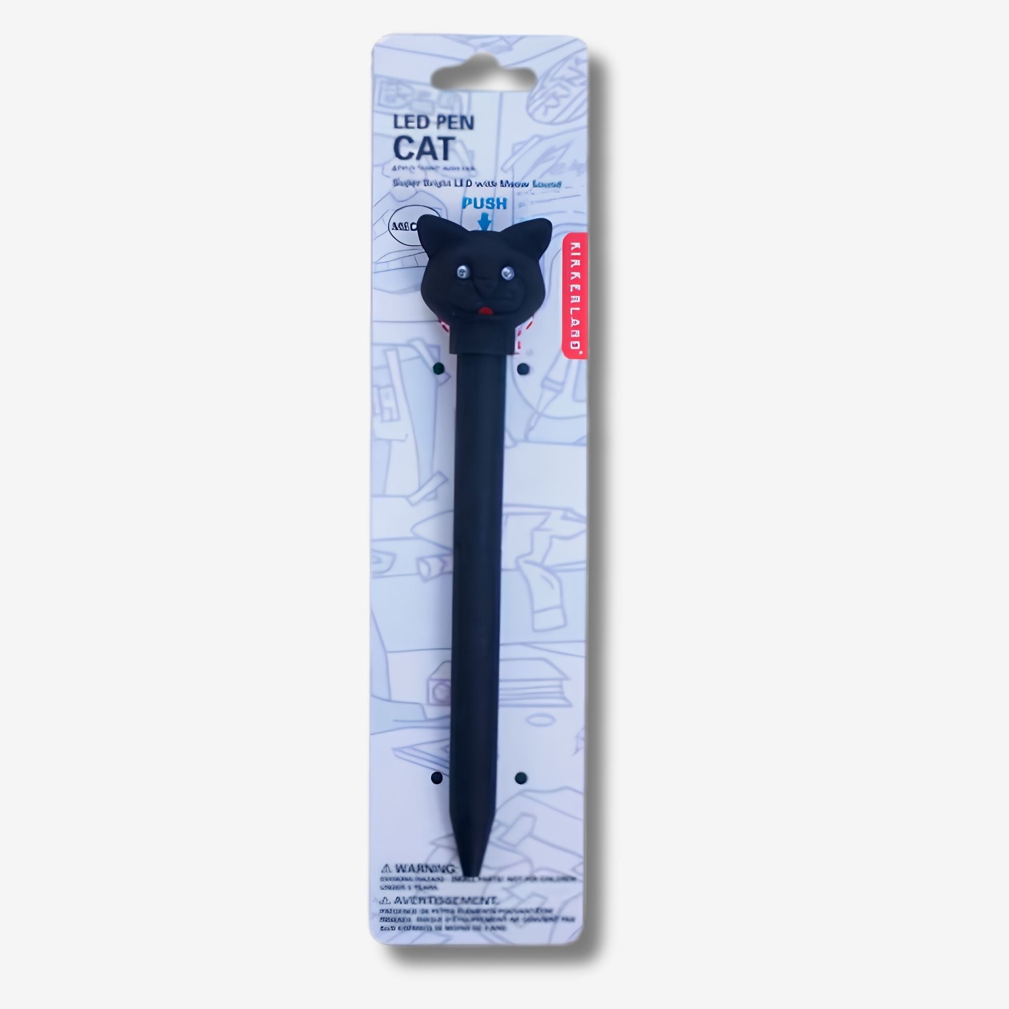 Bolígrafo LED con Forma de Gato