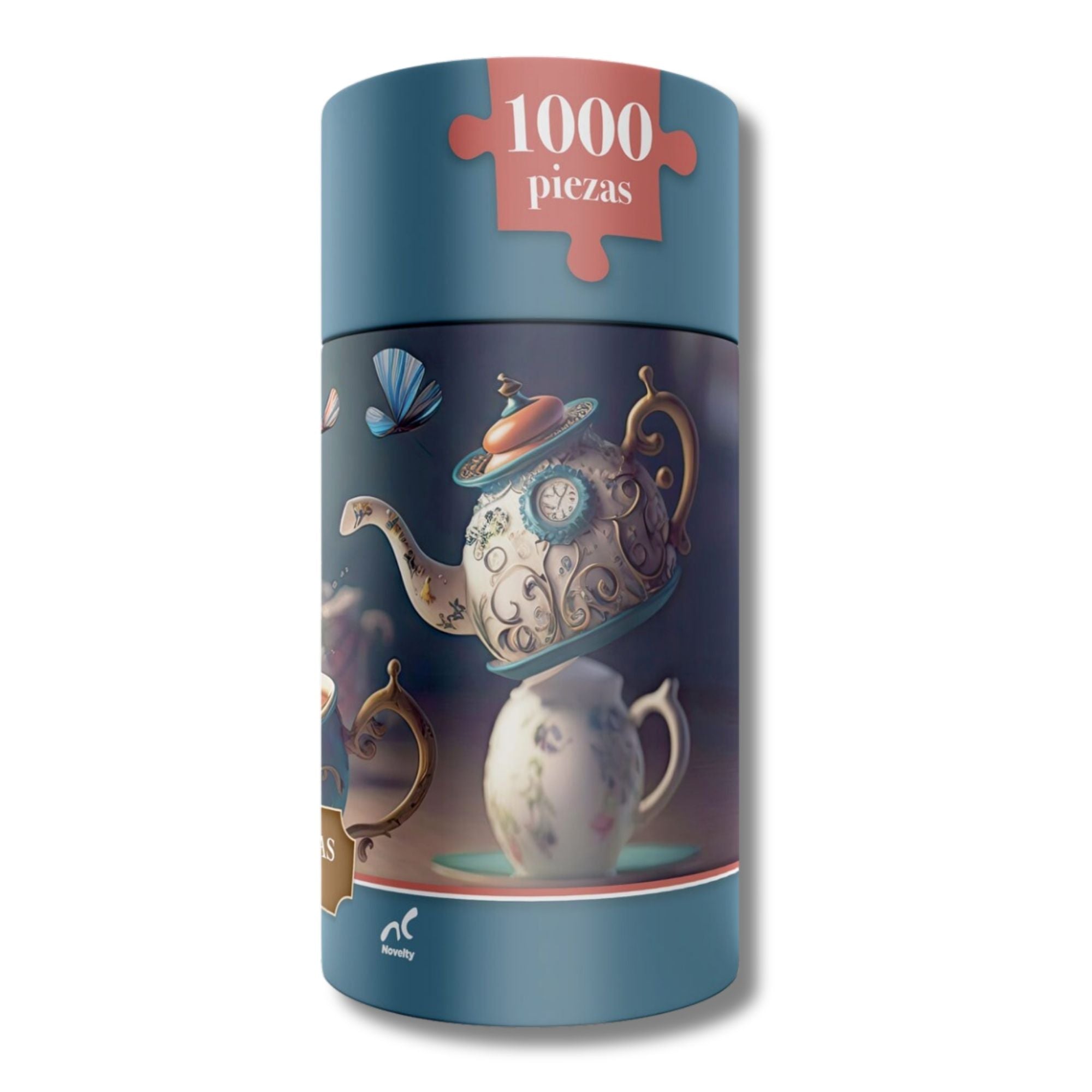 ROMPECABEZAS ALICE TACITAS VOLADORAS 1000 PIEZAS — NOVELTY