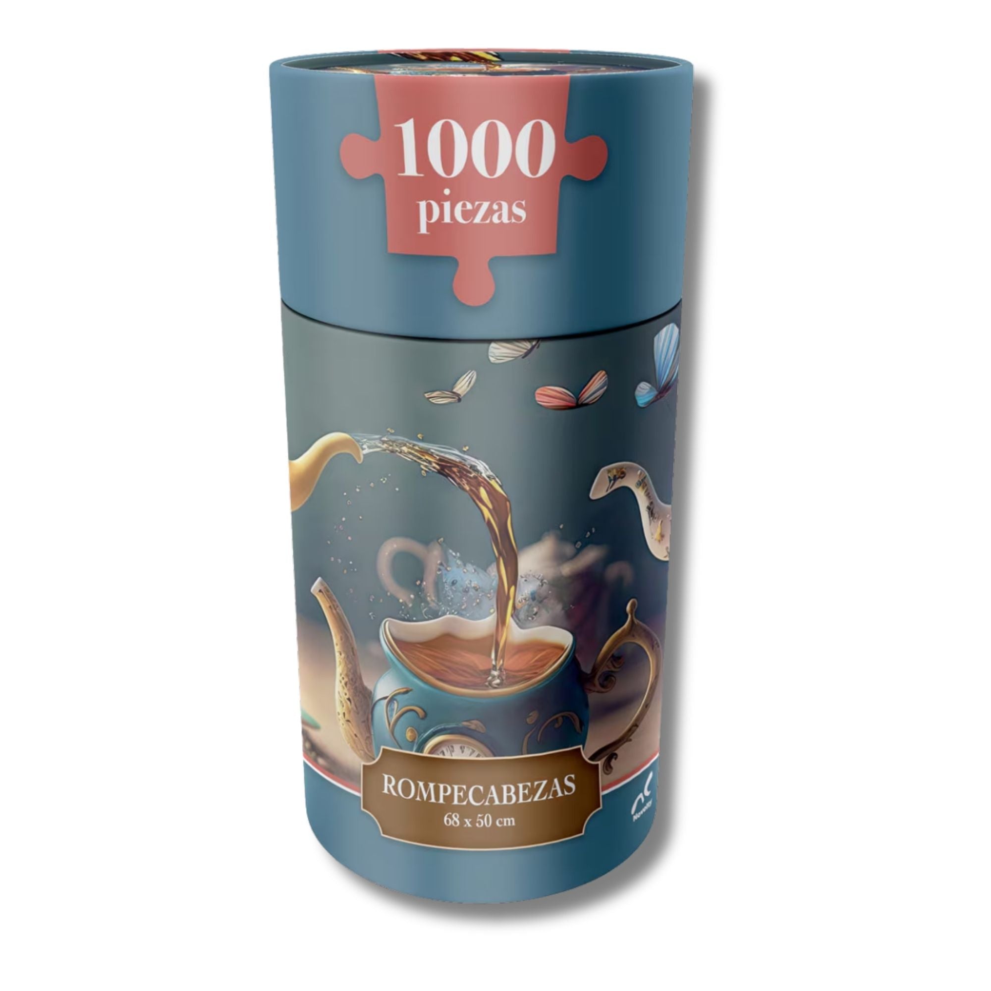 ROMPECABEZAS ALICE TACITAS VOLADORAS 1000 PIEZAS — NOVELTY