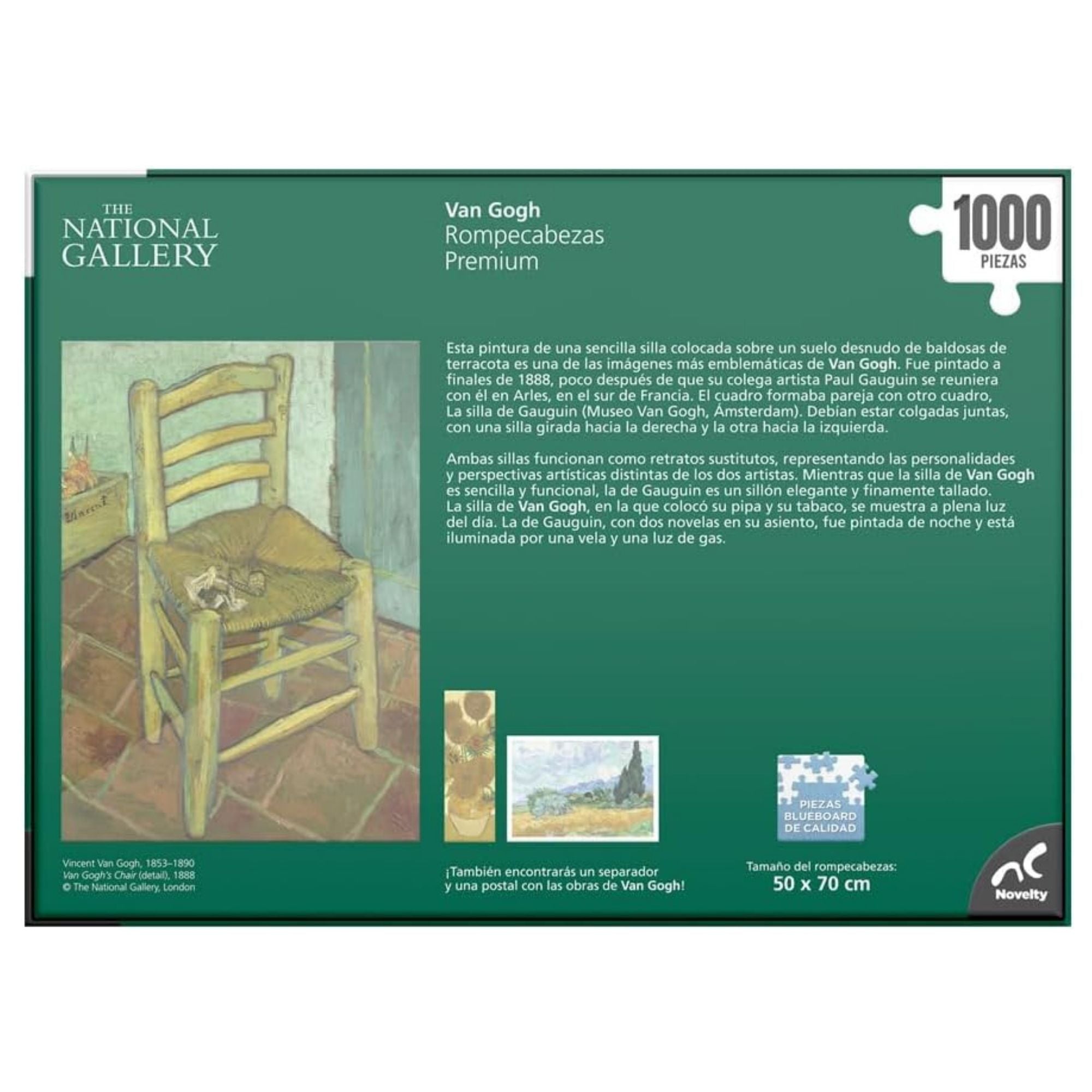 ROMPECABEZAS VAN GOGH NATIONAL GALLERY 1000 PIEZAS — NOVELTY