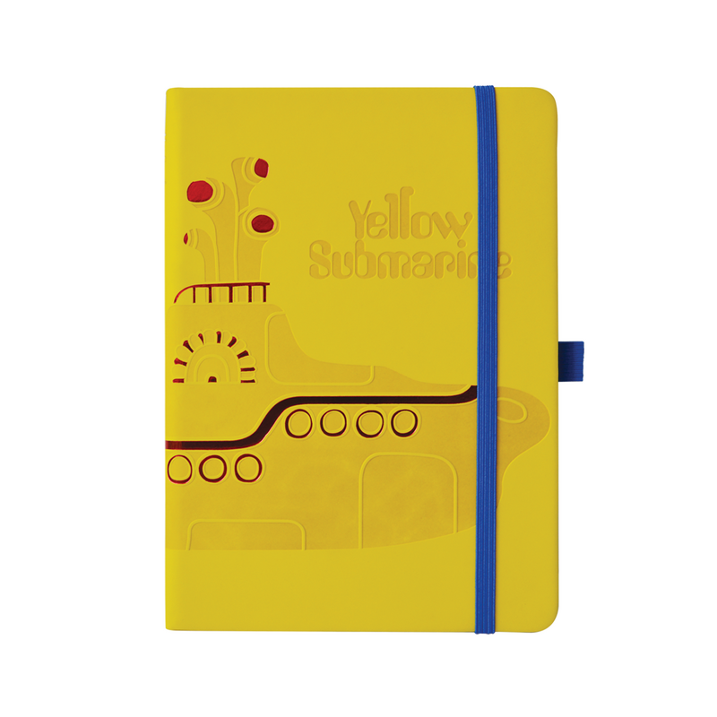 Libreta Premium Rayada BEATLES YELLOW SUBMARINE. 192 Paginas