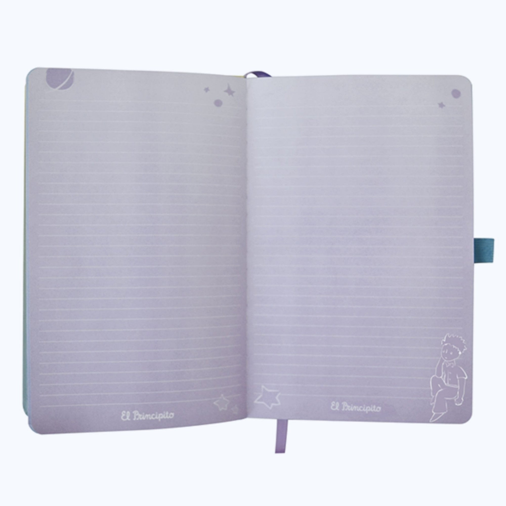 Libreta El Principito: Estrellas y Guías
