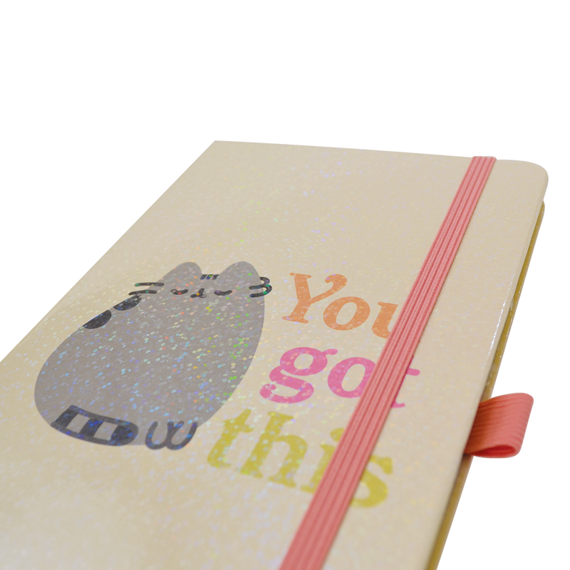 Libreta PUSHEEN YOU GOT THIS, 192 páginas Hojas Rayadas