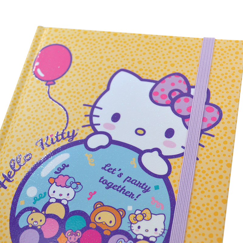 Libreta HELLO KITTY Let's Party Together! 160 páginas decoradas