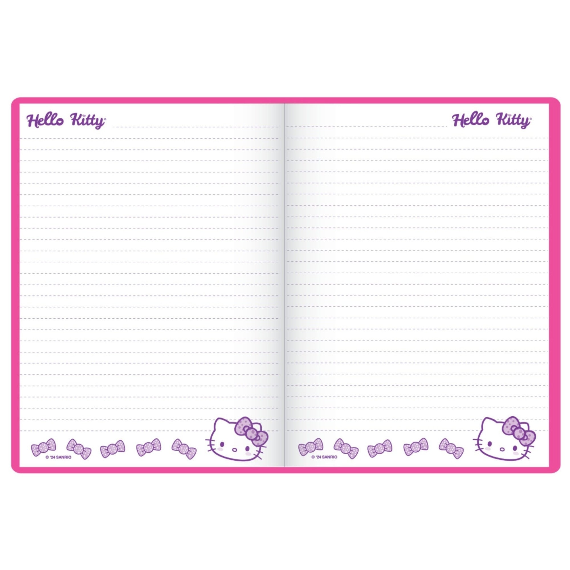 Libreta Hello Kitty Amarilla: Celebración Visual