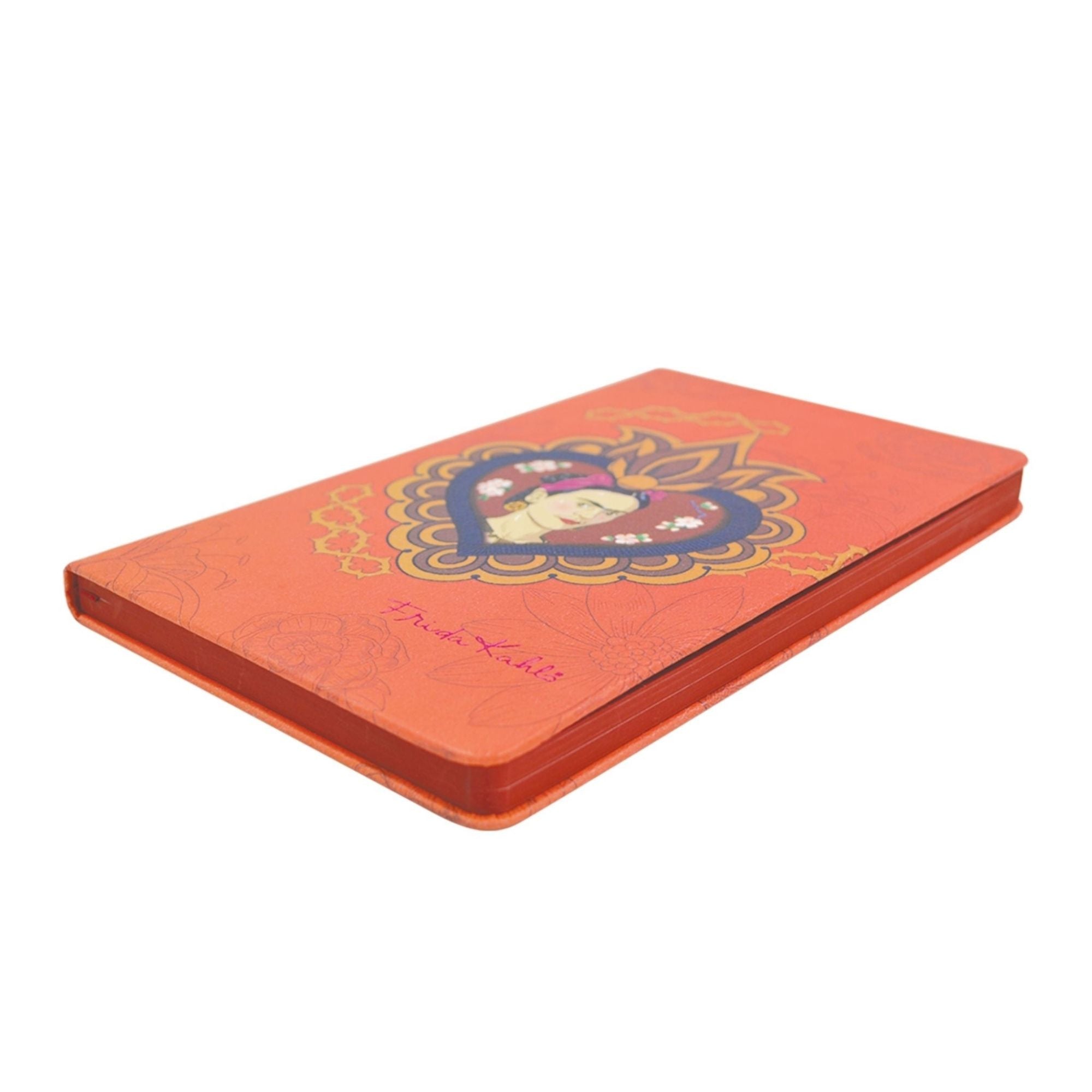 Libreta Frida Kahlo Coral: Vitalidad Pictórica