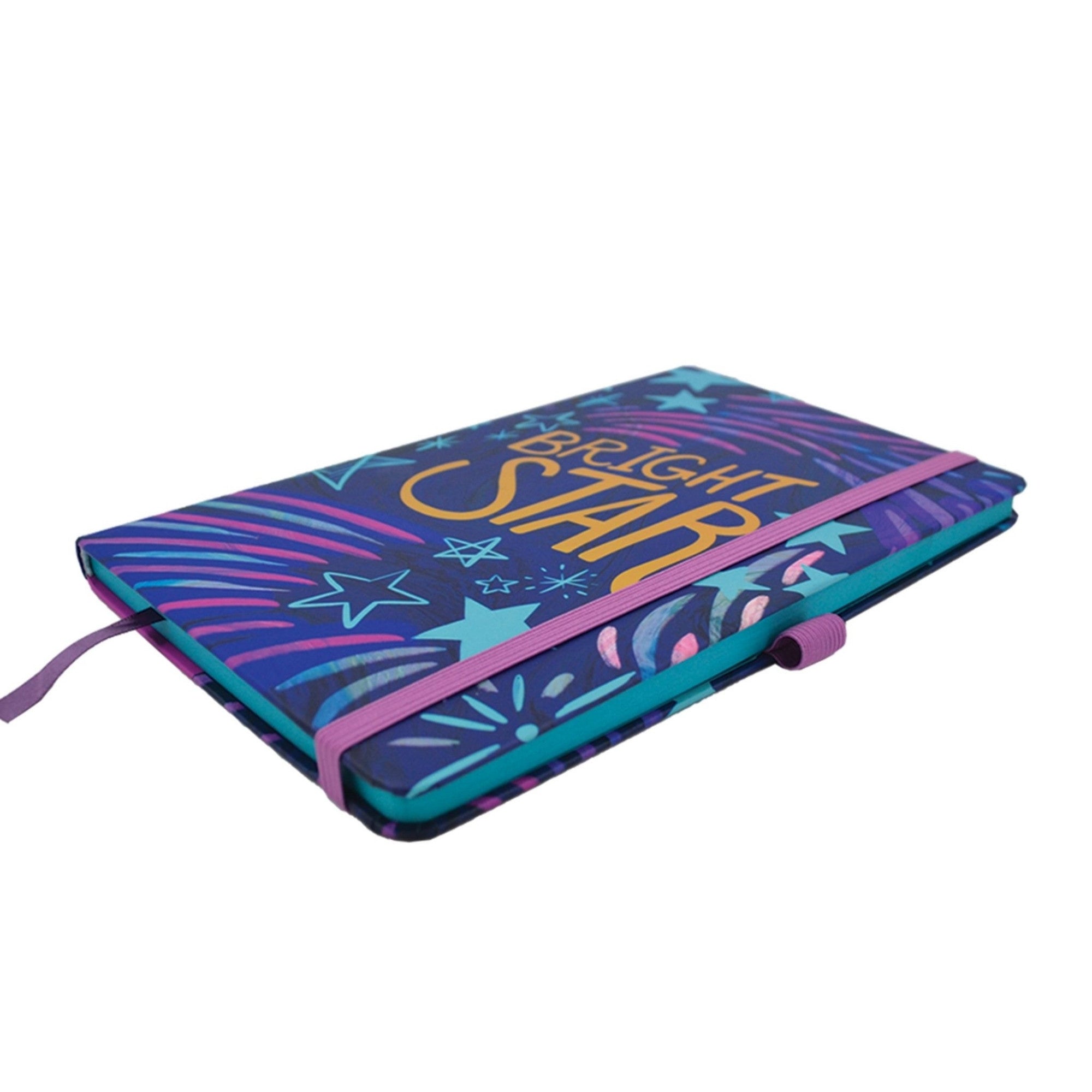 Libreta Etta Vee Stay Bright: Luz en el Escritorio