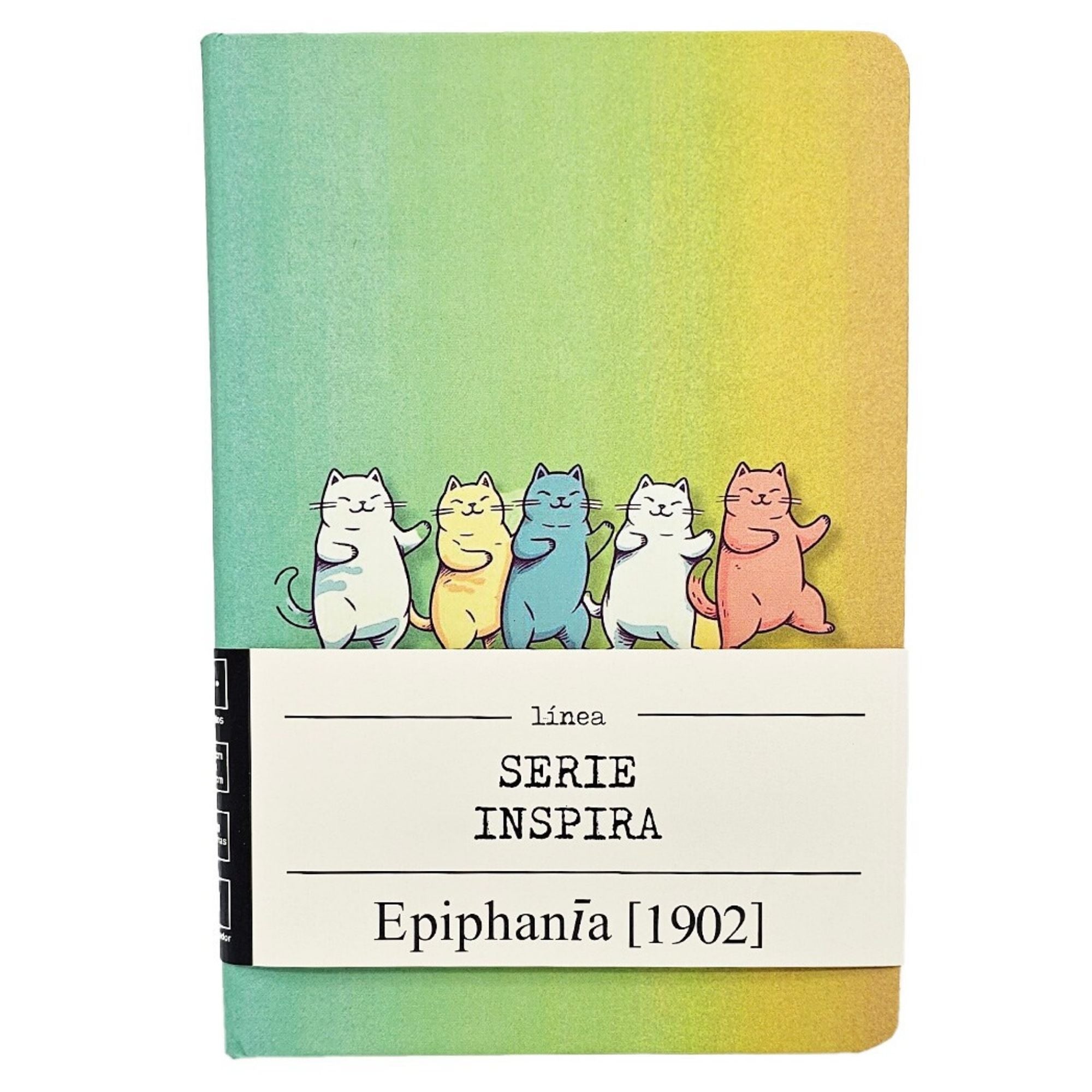 Libreta Epiphania A5 Inspira Gatos