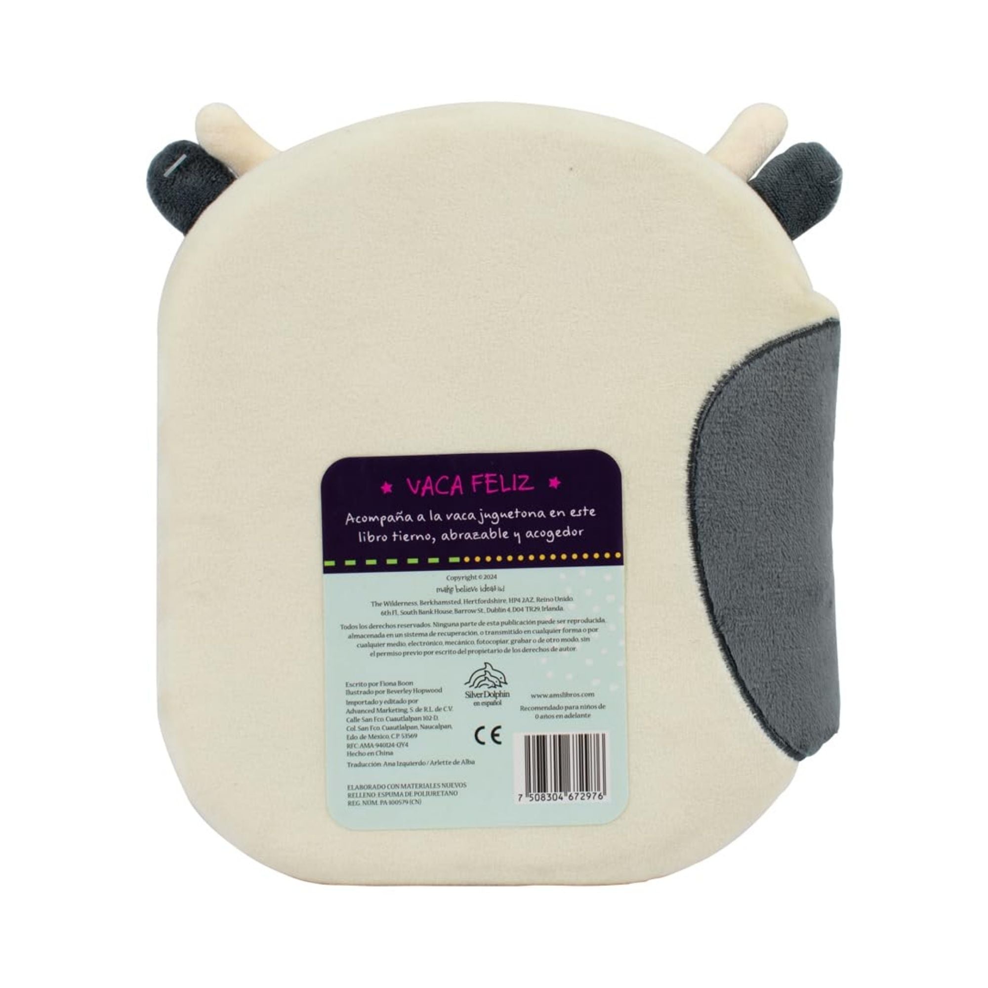 Vaca Feliz: Libro Acolchonado y Sensorial