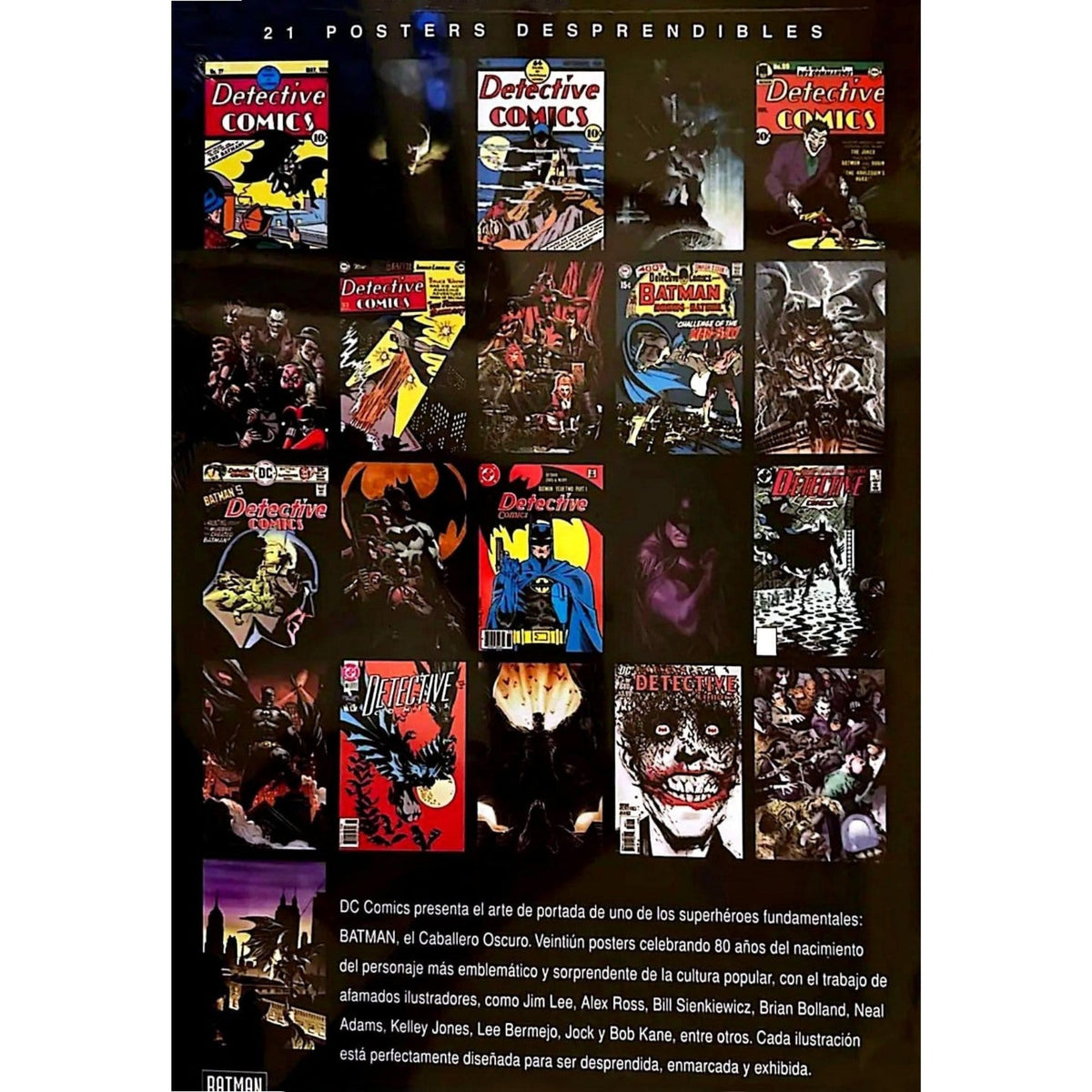 Batman: Detective Comics 80 Años — 21 Pósters