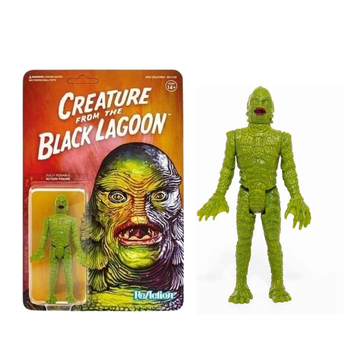 Super7 ReAction Monstruo de la Laguna Negra — Creature