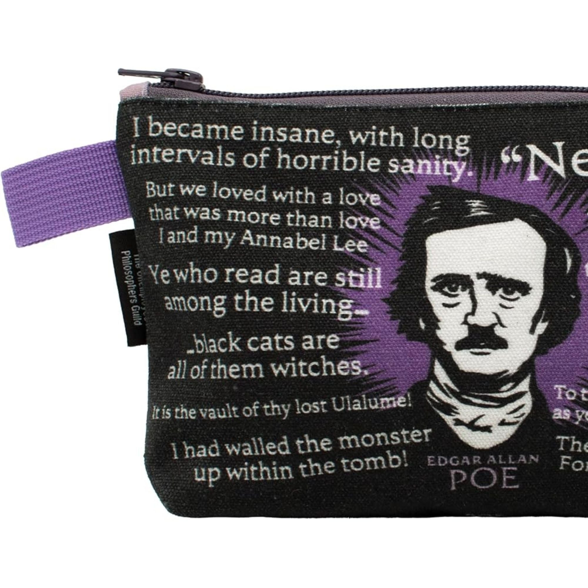 Bolso con Cremallera Edgar Allan Poe