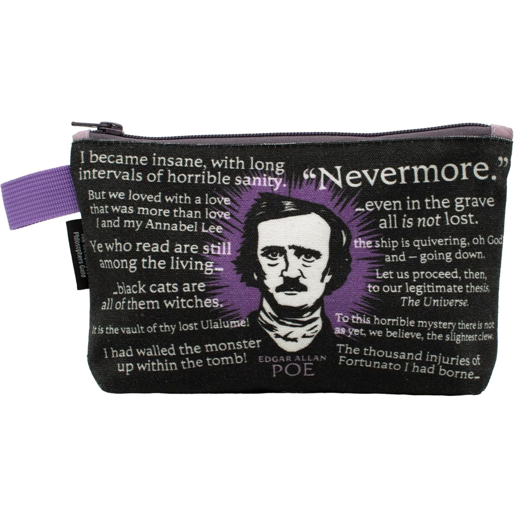 Bolso con Cremallera Edgar Allan Poe