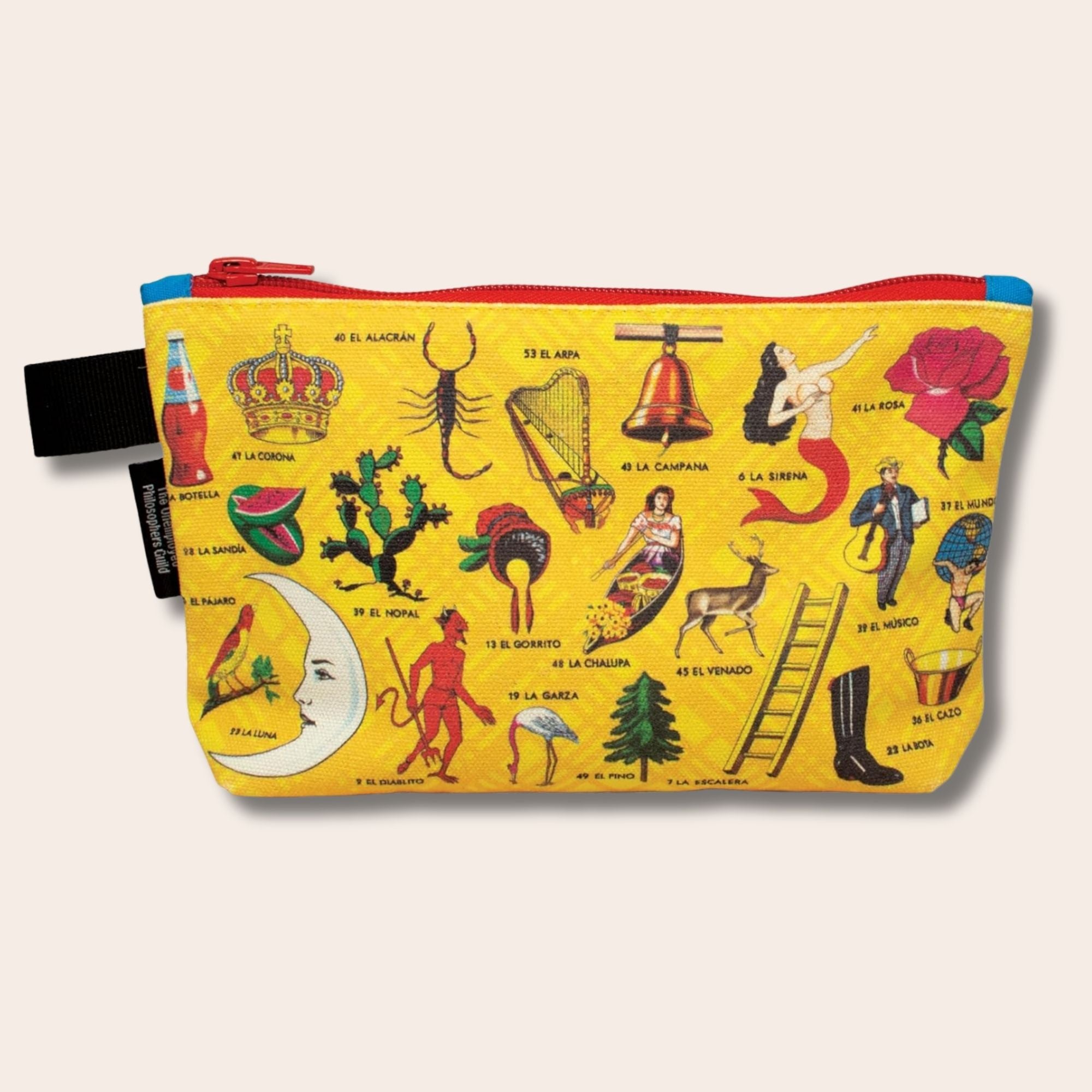 Bolso con Cremallera Loteria — ilustraciones iconicas