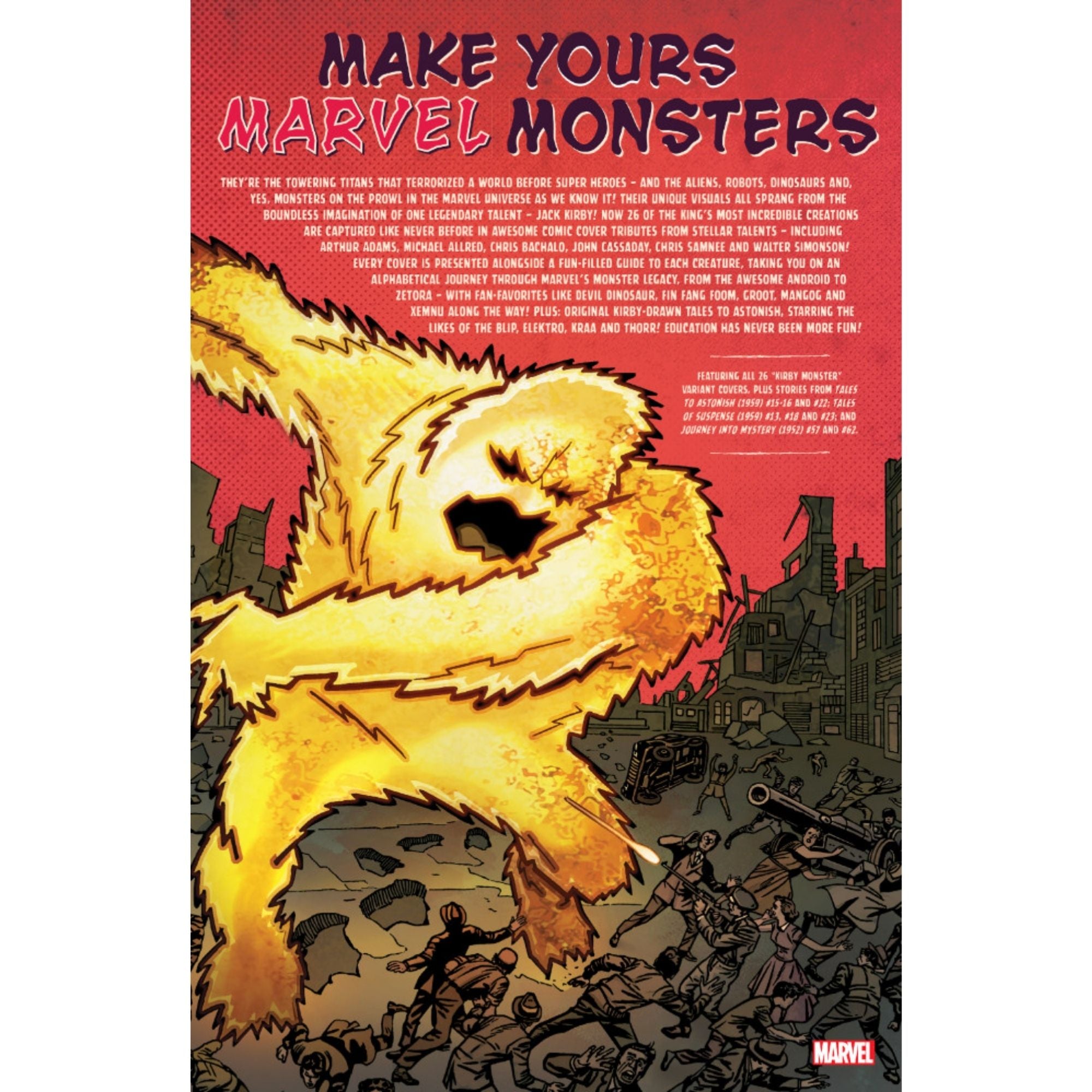 THE A-Z OF MARVEL MONSTERS — JACK KIRBY | MARVEL
