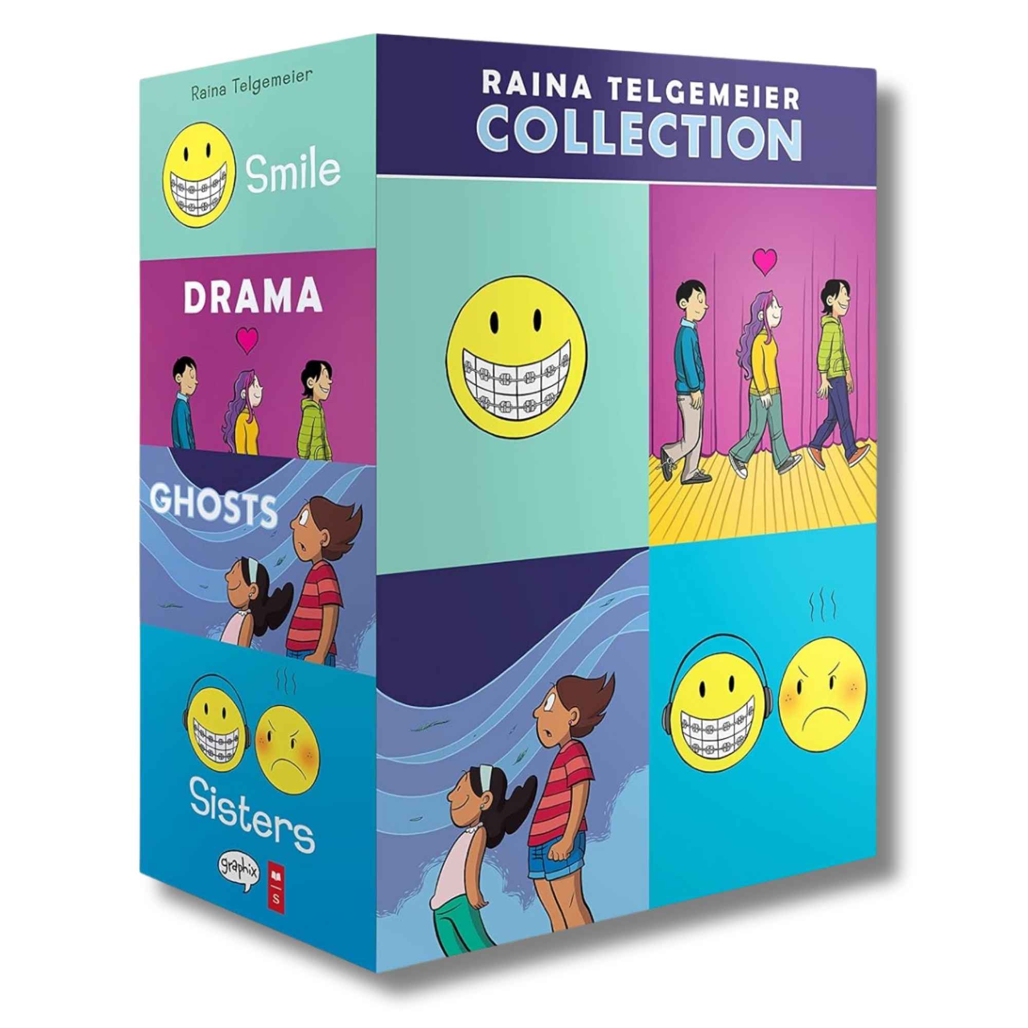 La colección de Raina Telgemeier (Box Set) — Ejemplar con detalle
