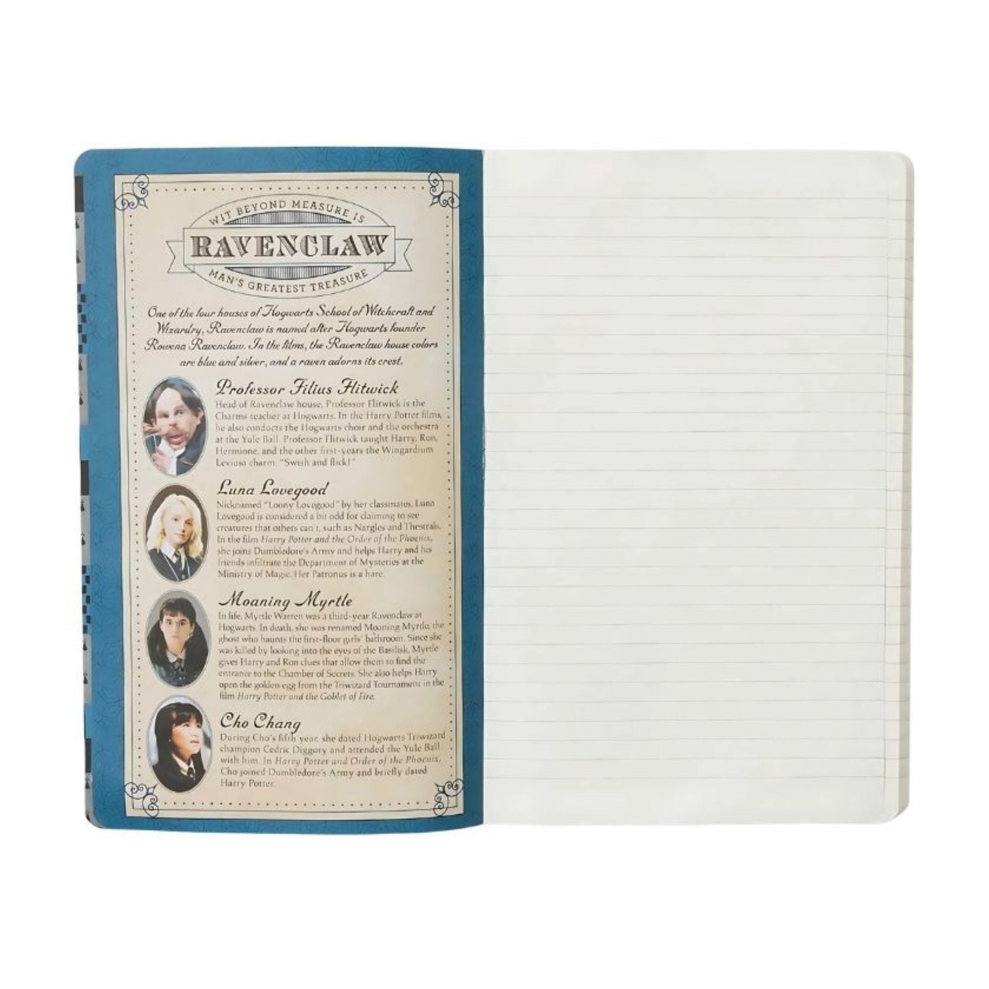Libreta Ravenclaw: Sabiduría y Arte Conceptual