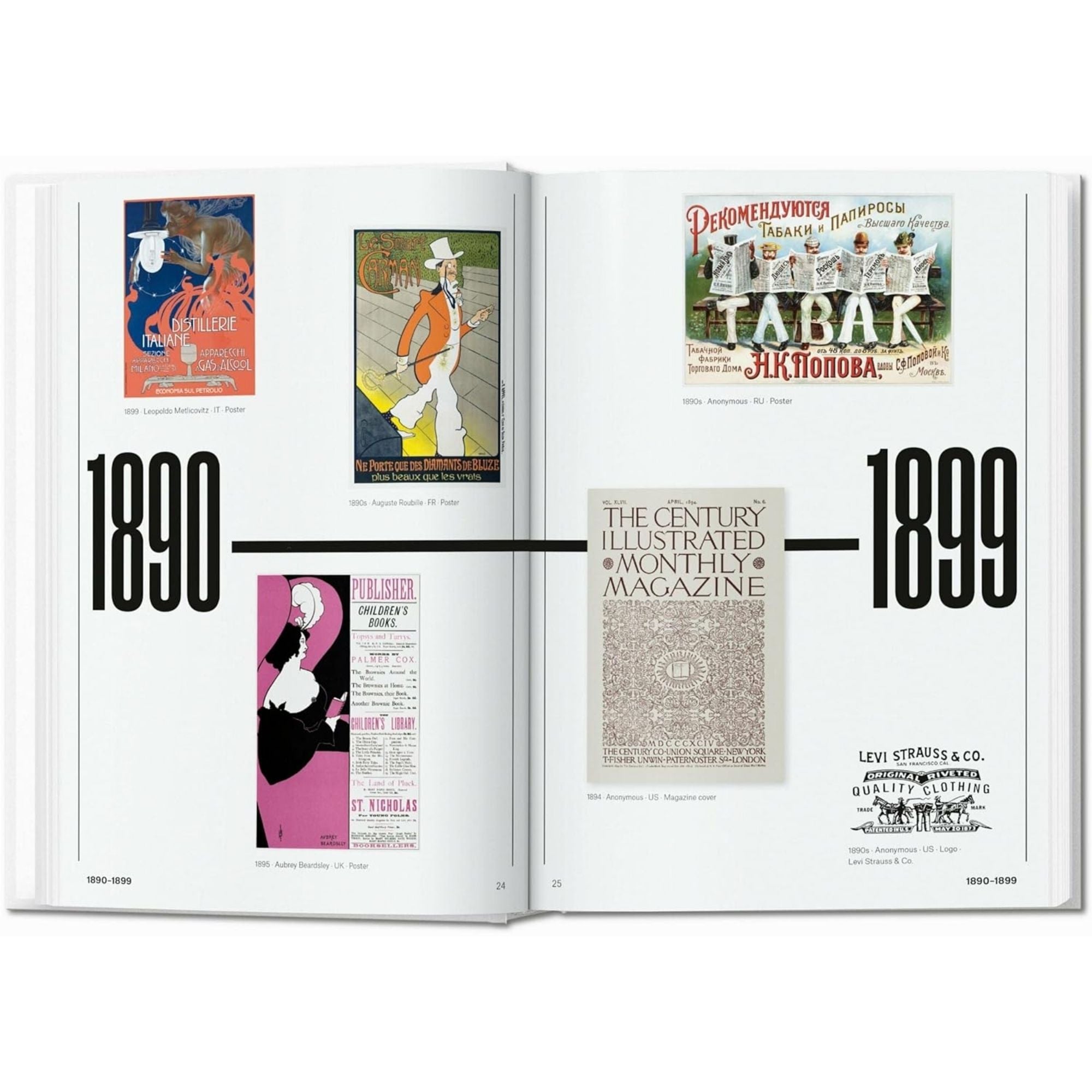 The History of Graphic Design: 130 Años de Evolución