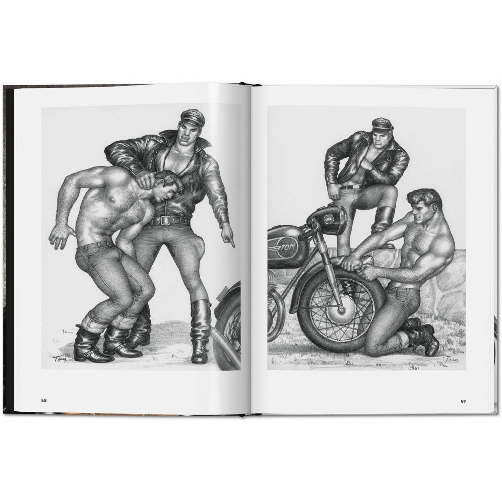 The Little Book of Tom: Bikers