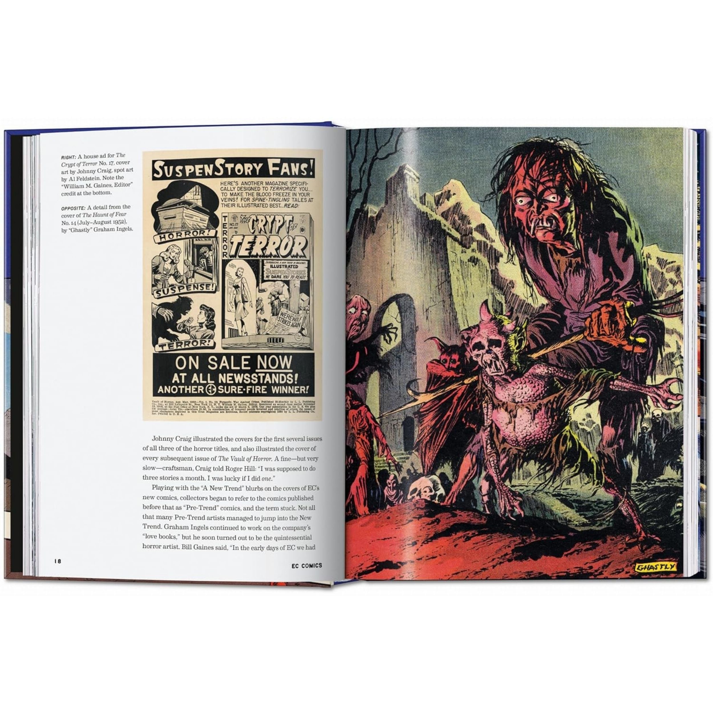 EC Comics. La nueva tendencia 1950-54. 45.ª edición.