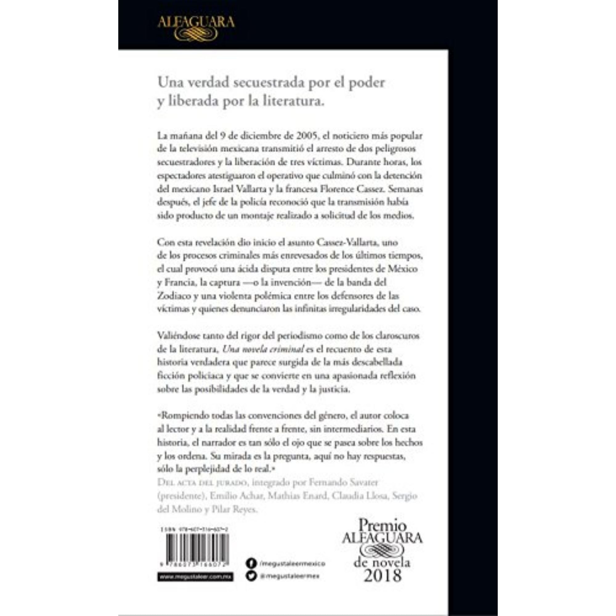Una novela criminal