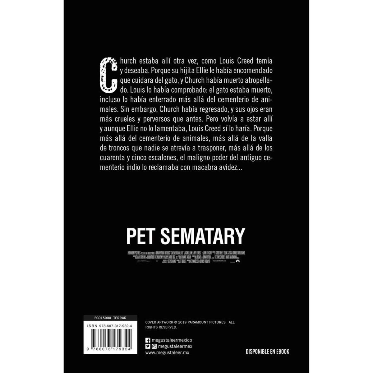 Cementerio de Animales — Stephen King | Debolsillo