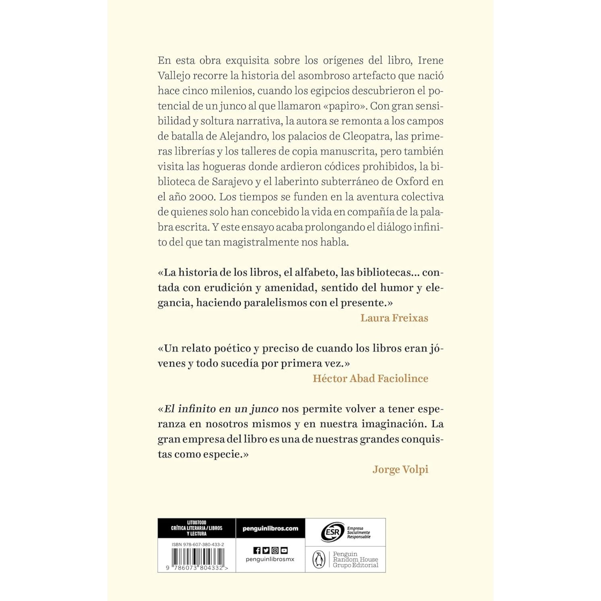 EL INFINITO EN UN JUNCO — IRENE VALLEJO