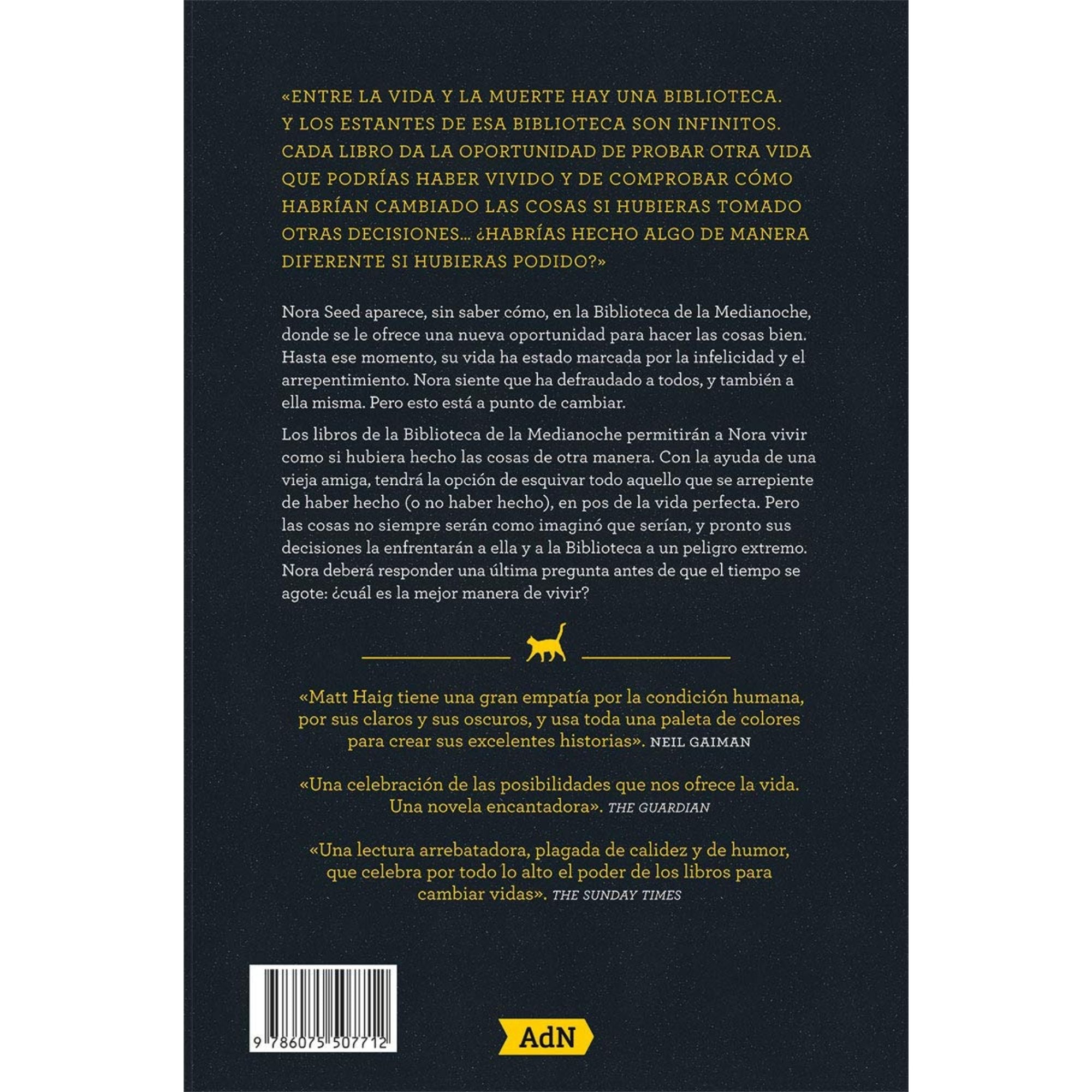 LA BIBLIOTECA DE LA MEDIANOCHE — EDICIÓN TAPA DURA