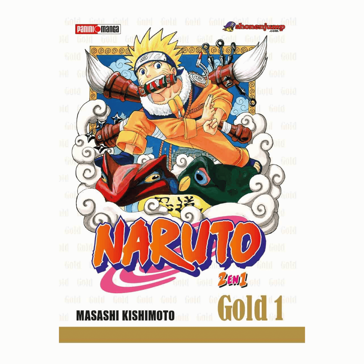 Naruto Gold Edition | Set Volúmenes 1–5
