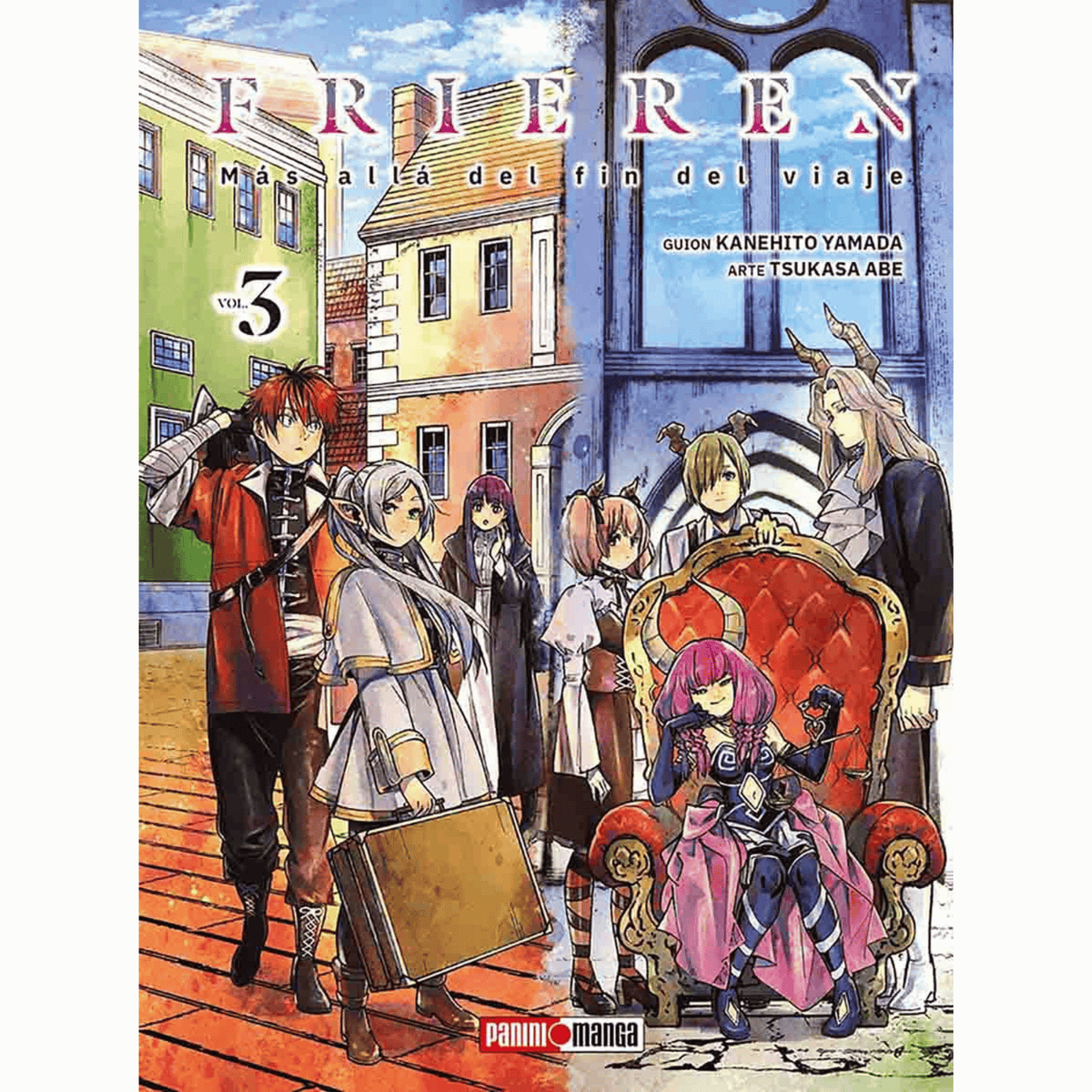 Frieren: Más allá del fin del viaje Vol. 3 — portada — Panini Manga