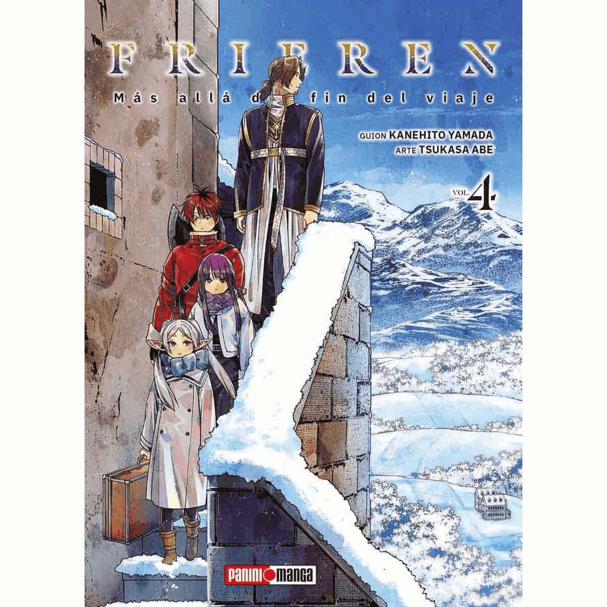 Frieren: Más allá del fin del viaje Vol. 4 — portada — Panini Manga