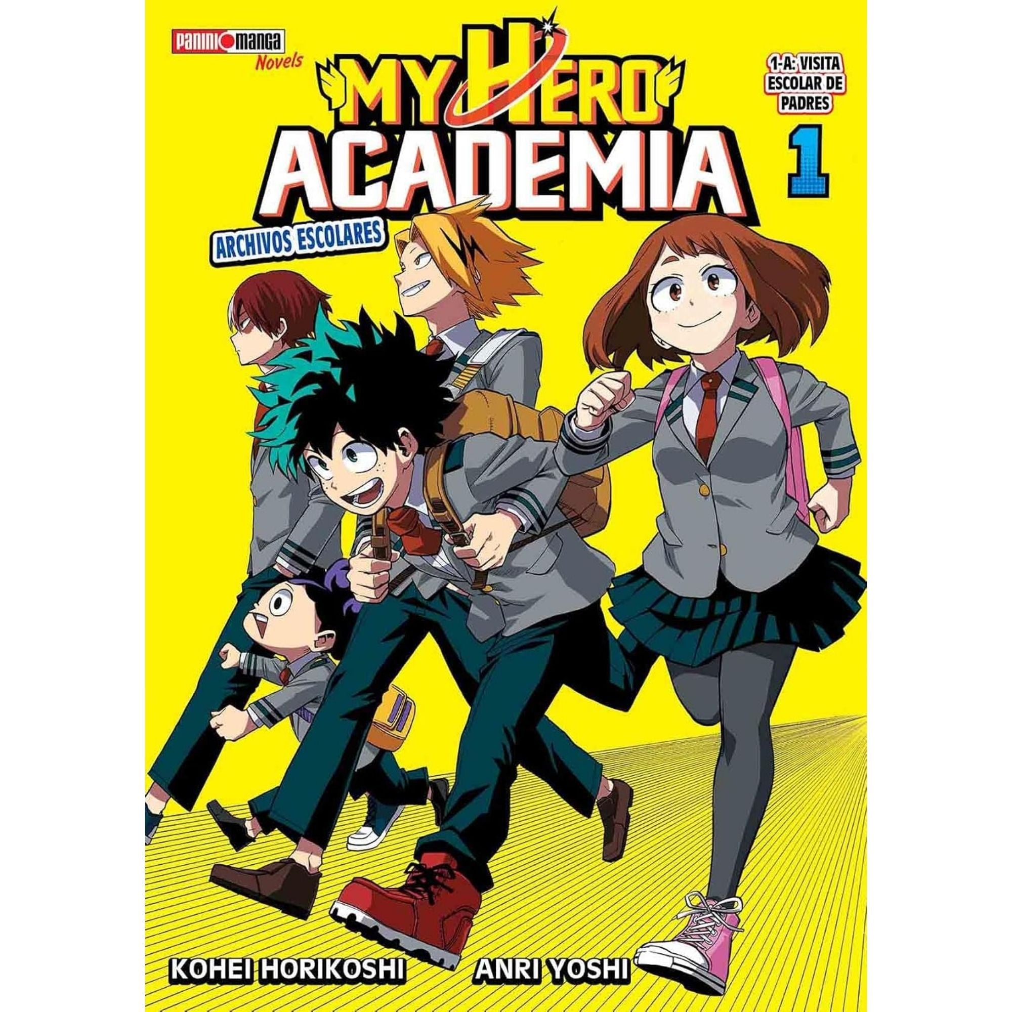 My Hero Academia School Briefs Novela N.1