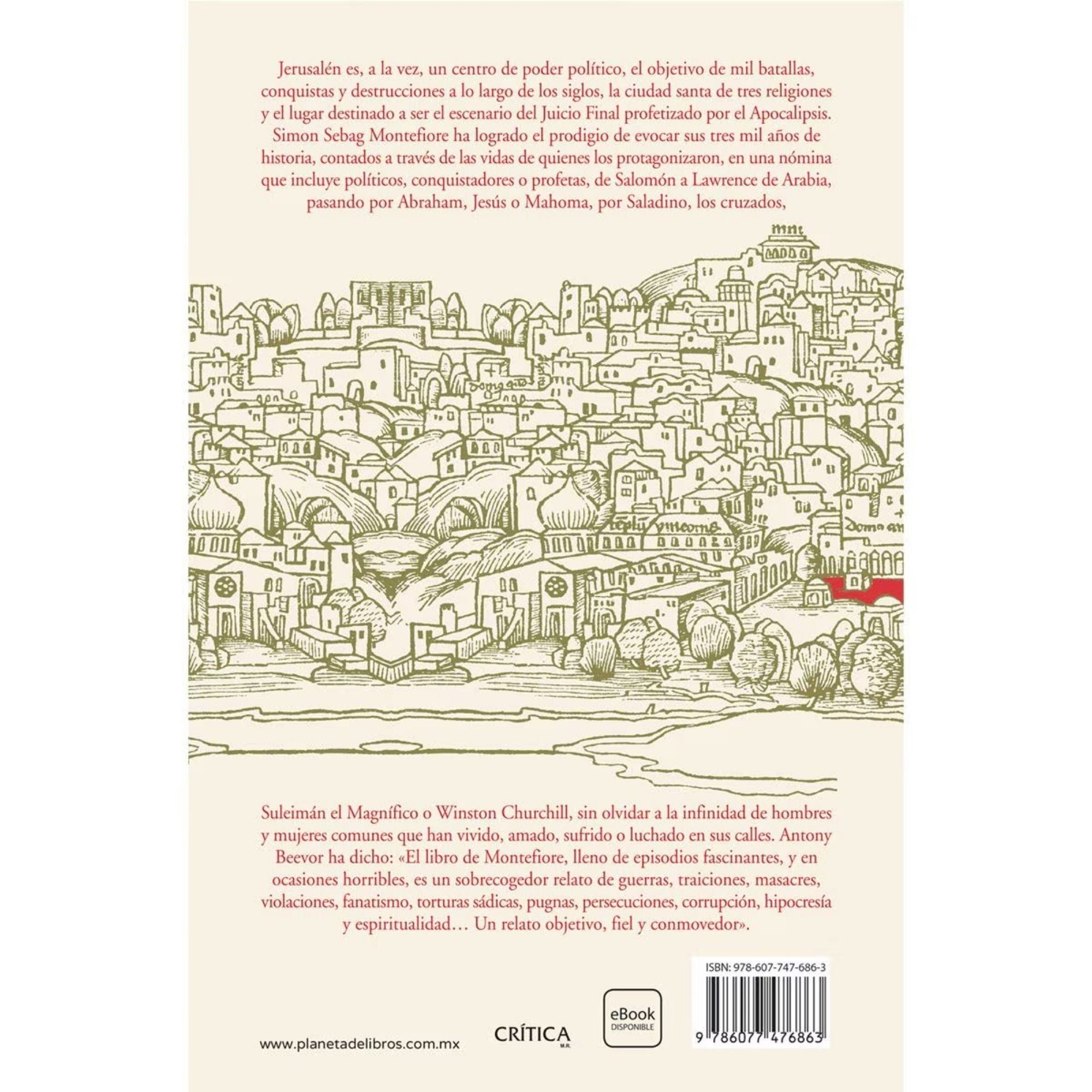 JERUSALÉN: LA BIOGRAFÍA — SIMON SEBAG MONTEFIORE