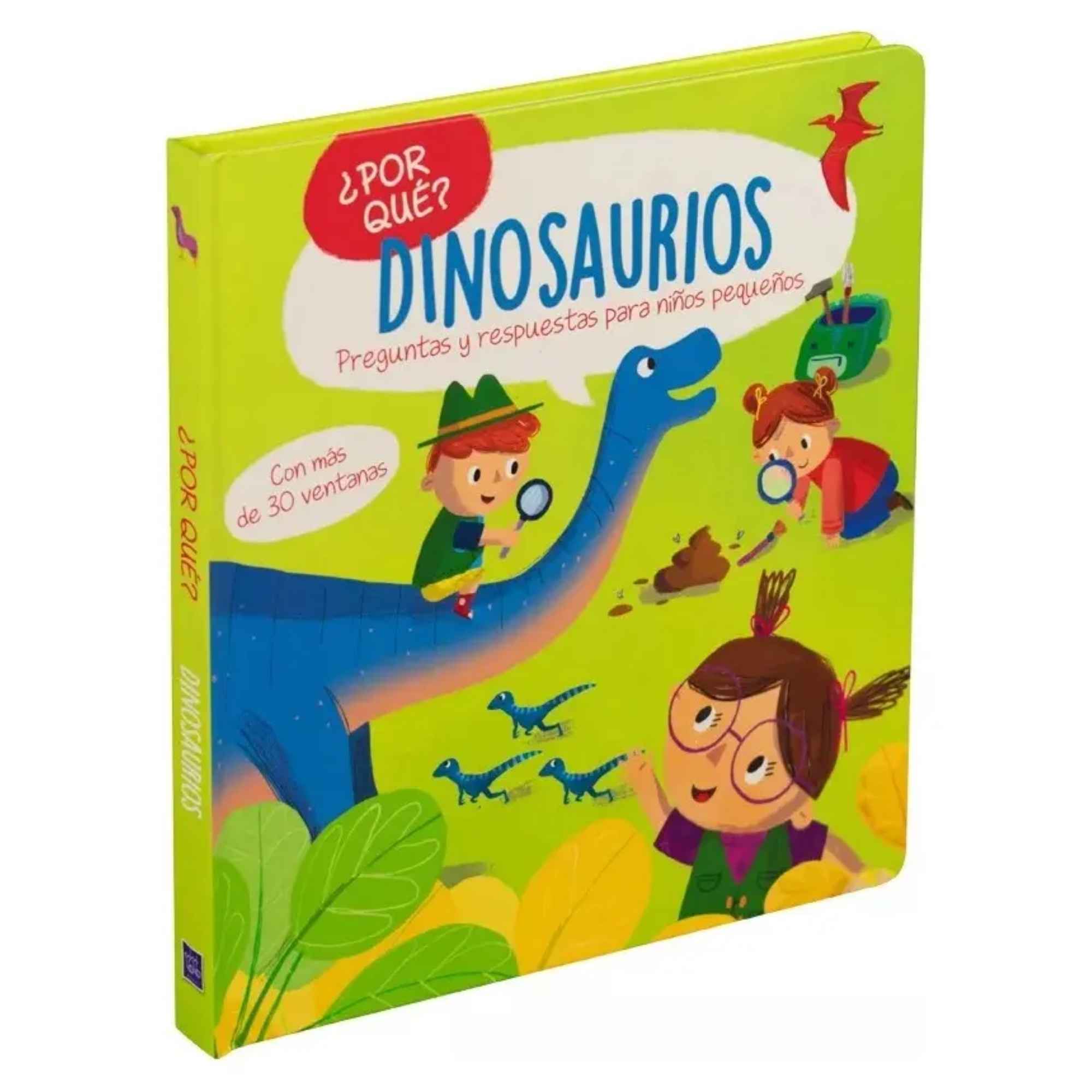 ¿Por qué?: Dinosaurios. Preguntas y respuesta para niños pequeños