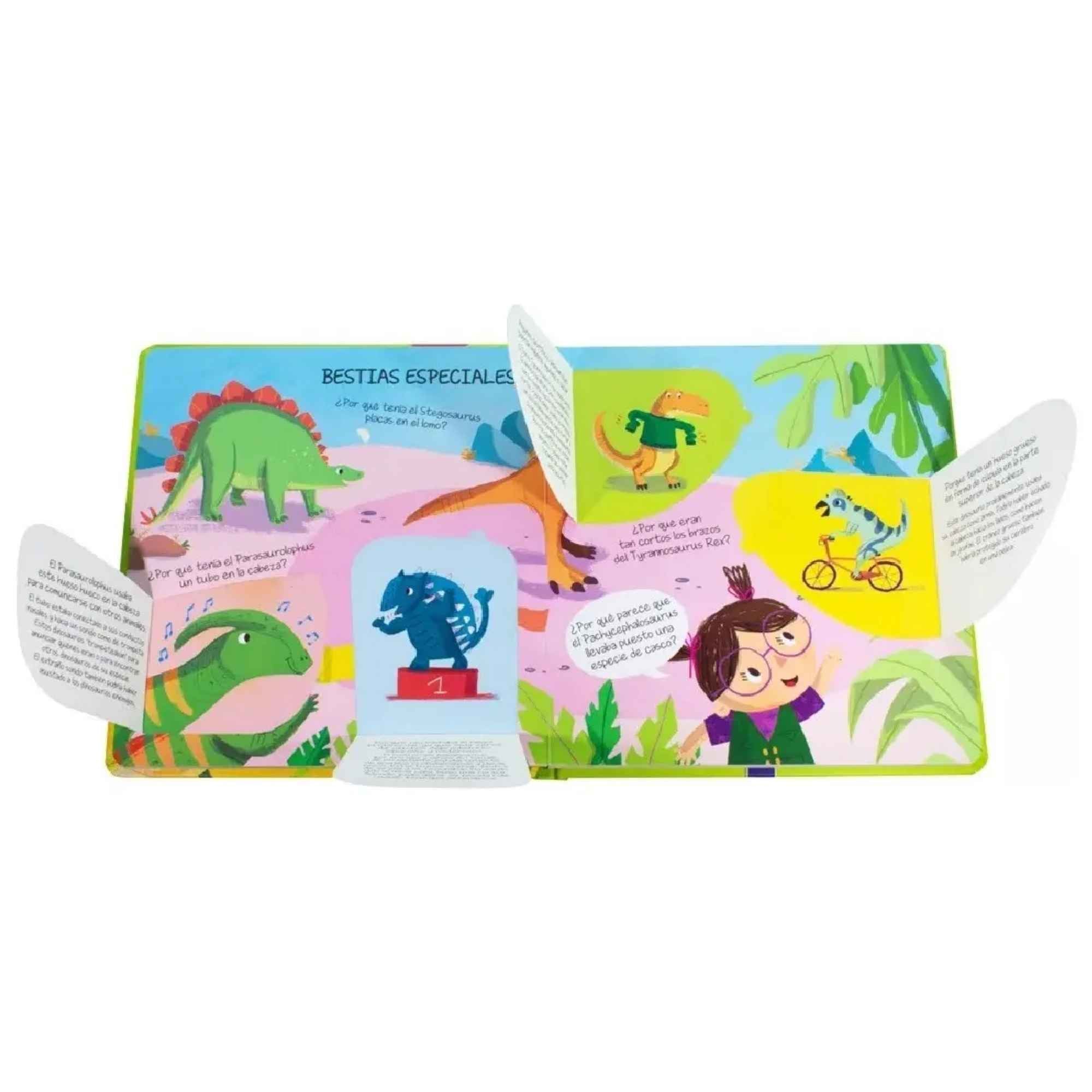 ¿Por qué?: Dinosaurios. Preguntas y respuesta para niños pequeños
