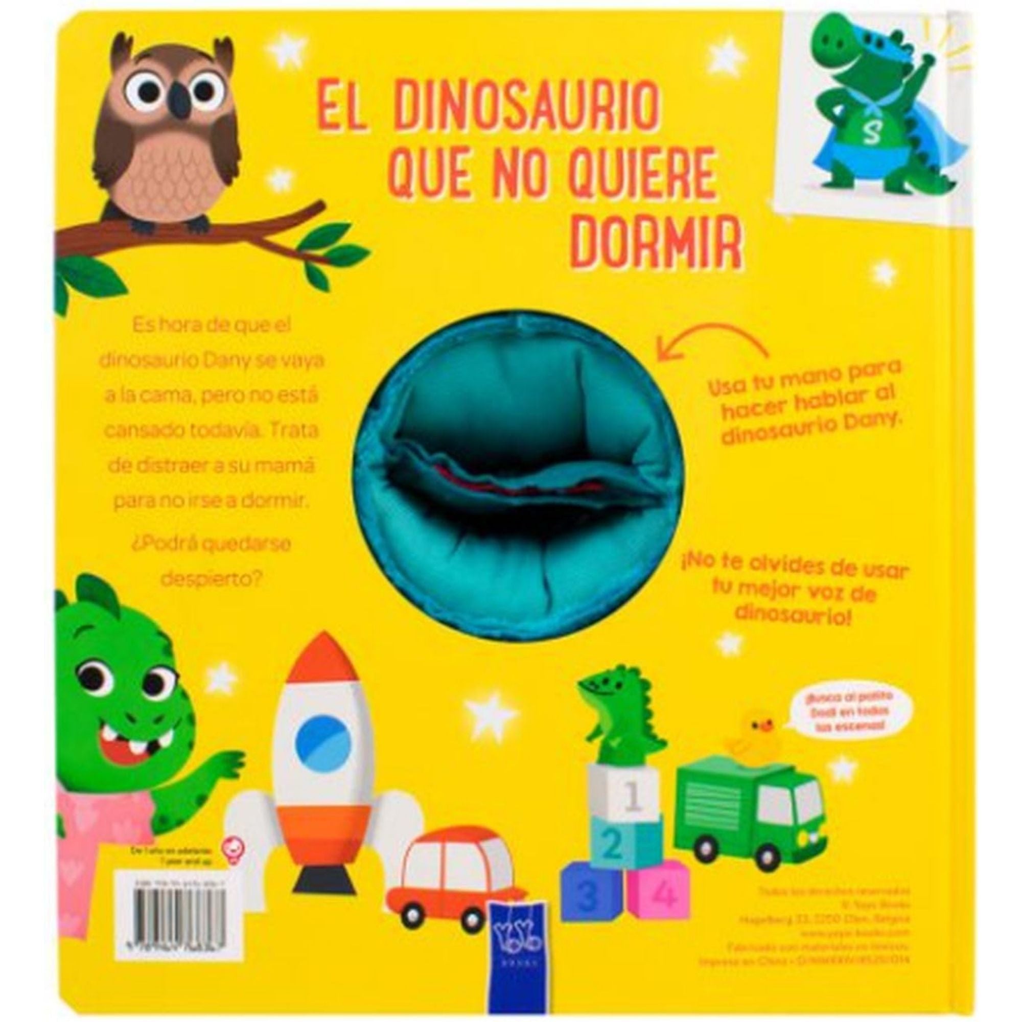El Dinosaurio Dany: Cuento Interactivo Nocturno