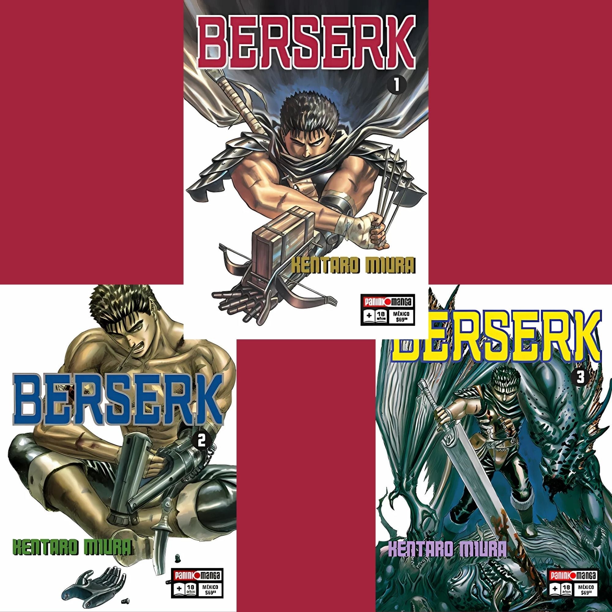 Berserk Manga Pack: El Origen del Espadachín Negro