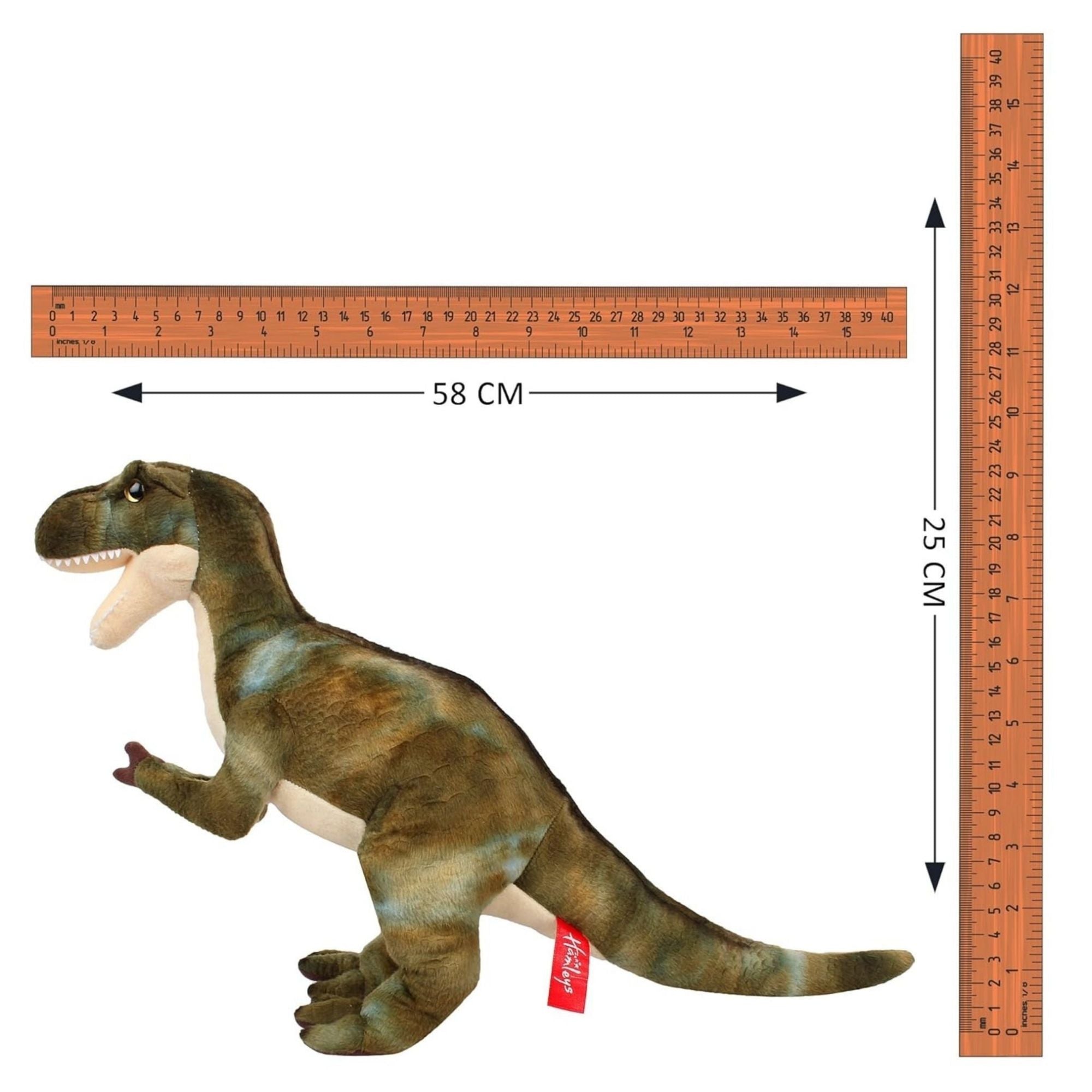 T-REX DINOSAUR PLUSH SOFT TOY — HAMLEYS