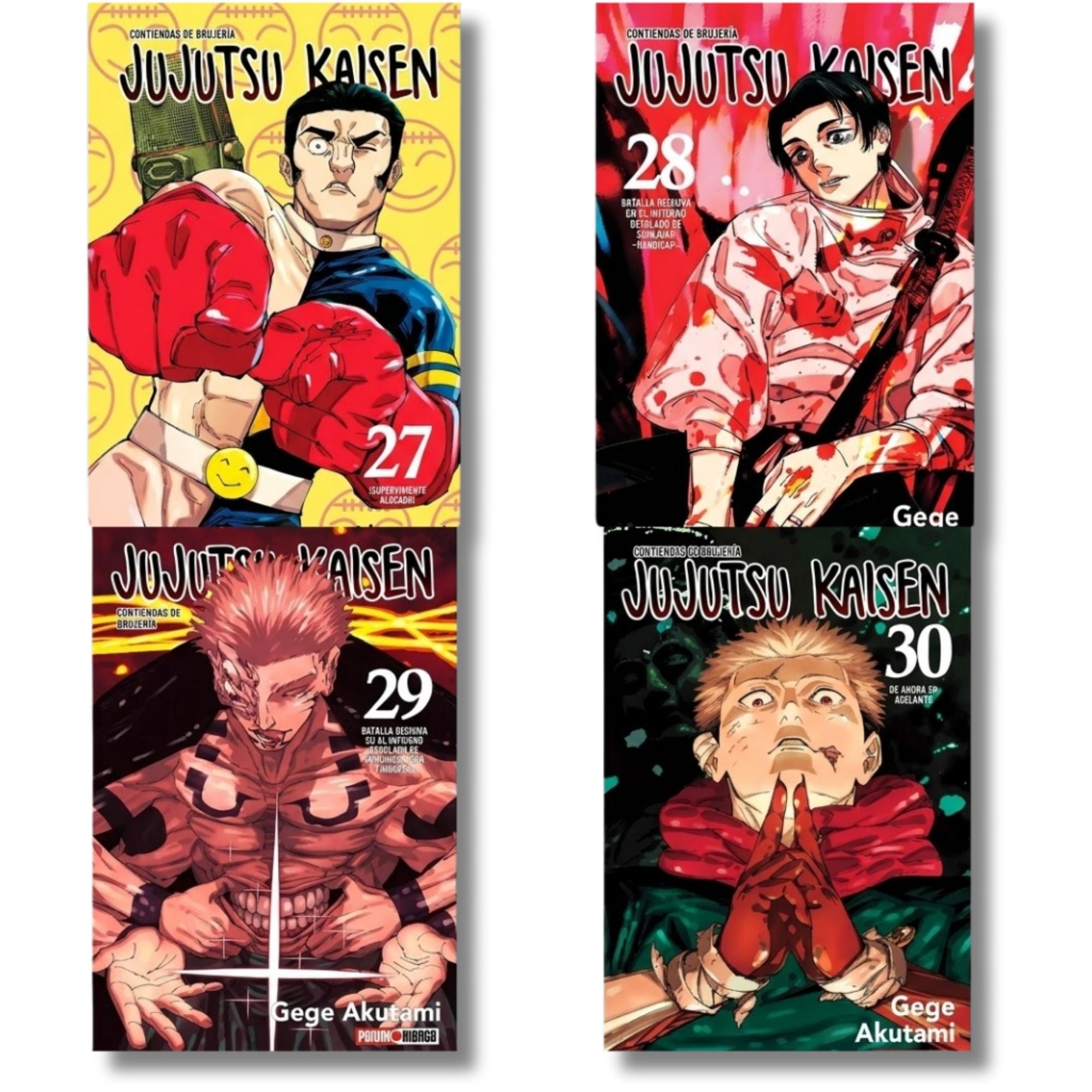 Jujutsu Kaisen: El Clímax contra Sukuna (Pack 27-30)