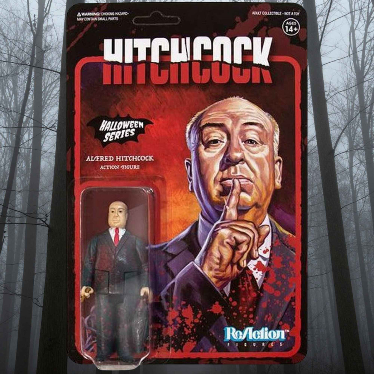 Super7 ReAction Alfred Hitchcock Blood Splatter