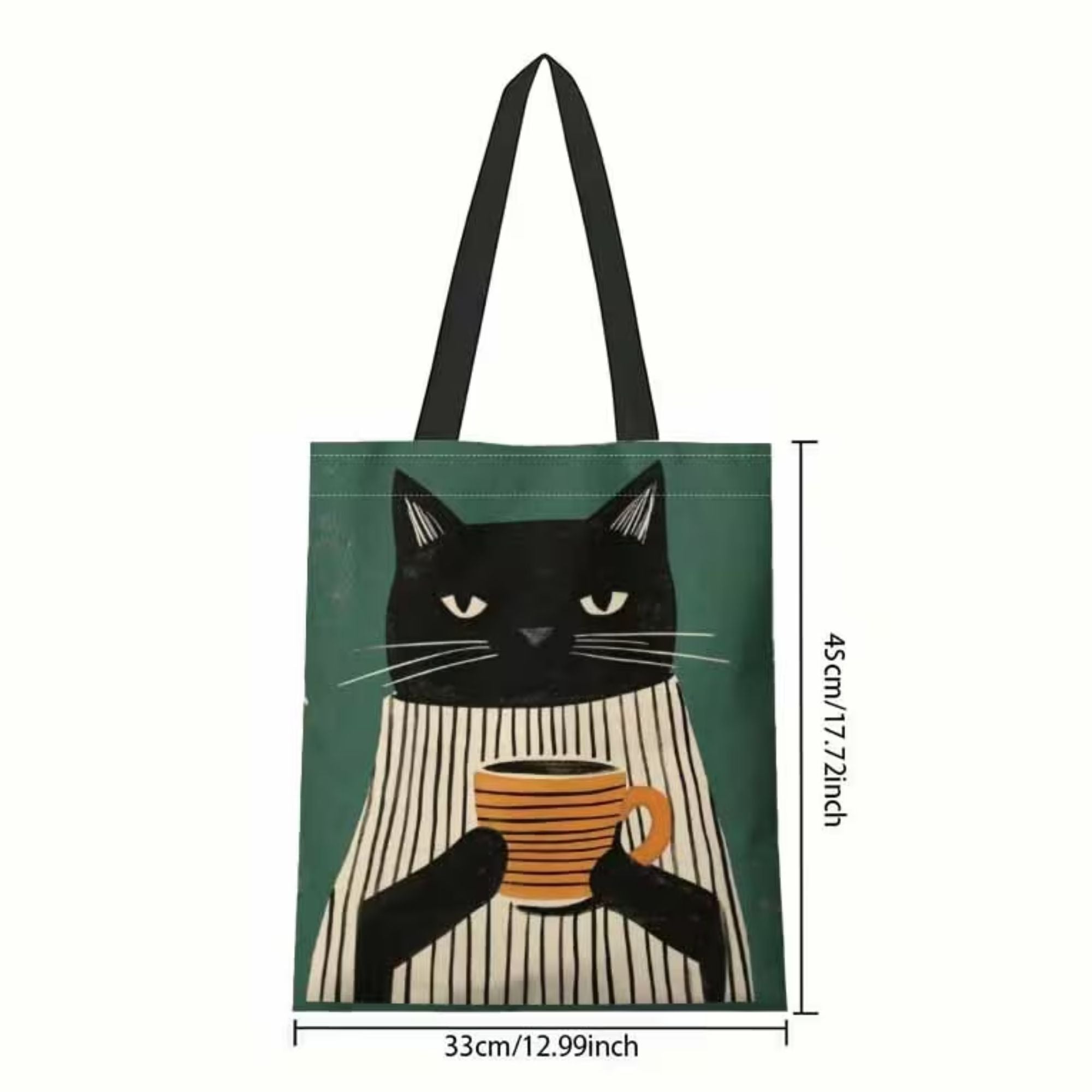 TOTE COFFEE CAT — THE BLUE CAT