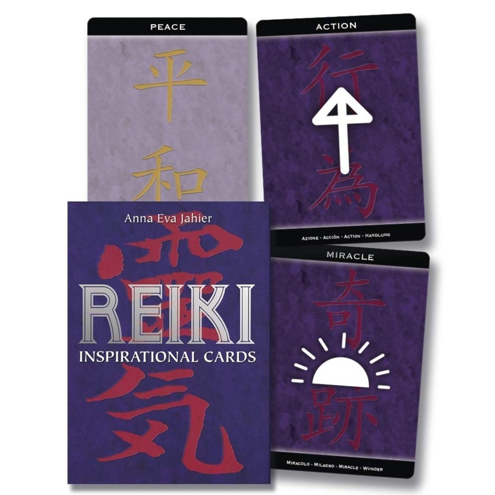 REIKI INSPIRATIONAL CARDS — ANNA EVA JAHIER