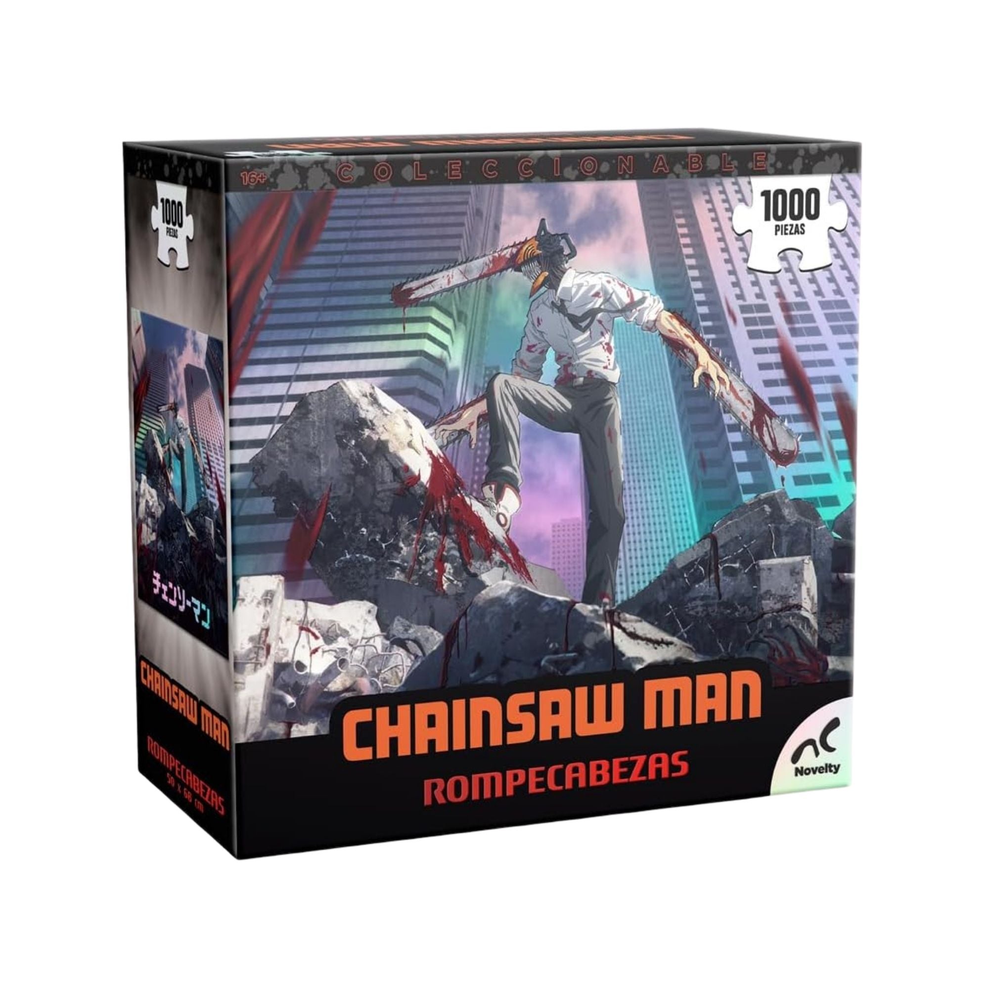 ROMPECABEZAS CHAINSAW MAN 1000 PIEZAS — NOVELTY