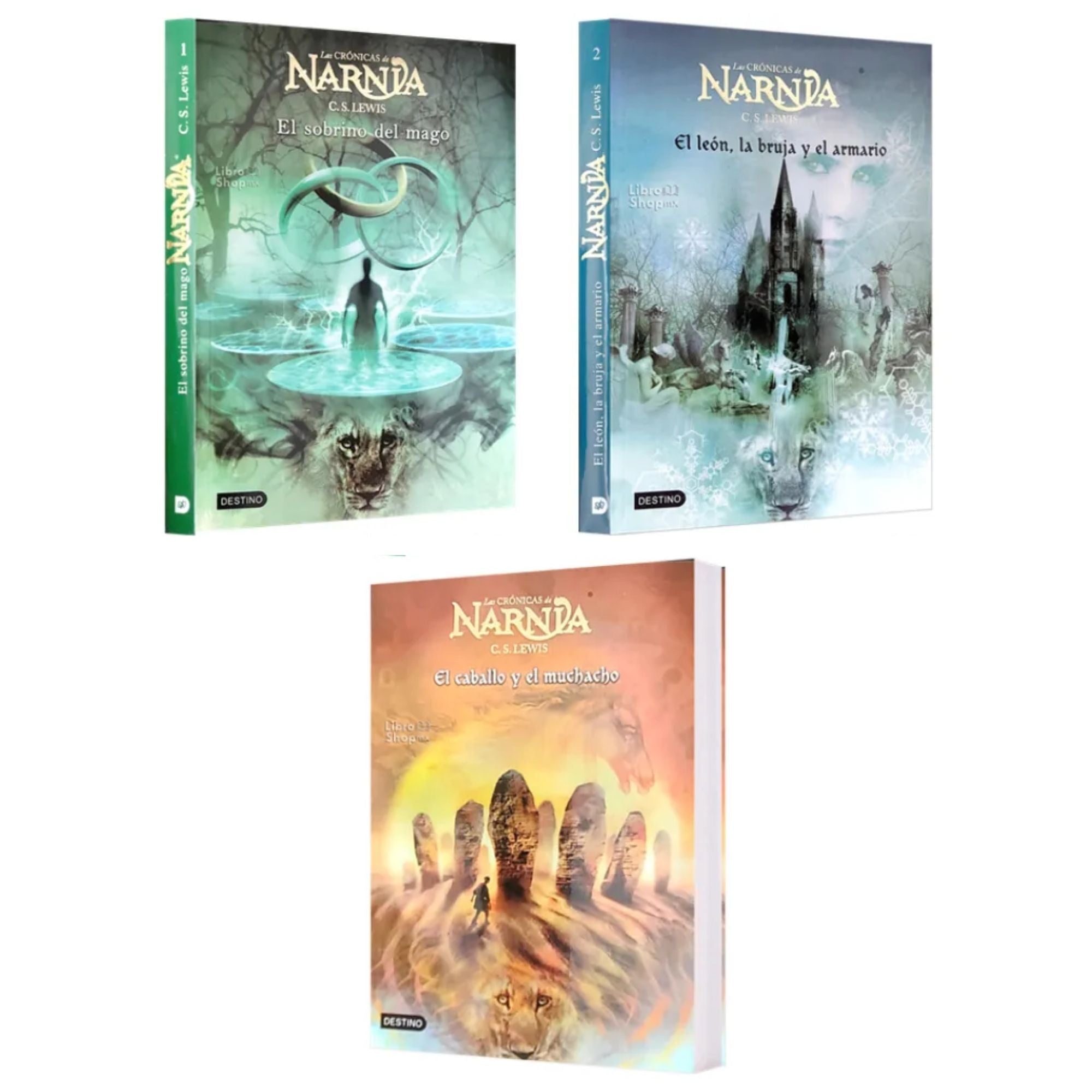 PAQUETE CRÓNICAS DE NARNIA: VOL. 1, 2 Y 3