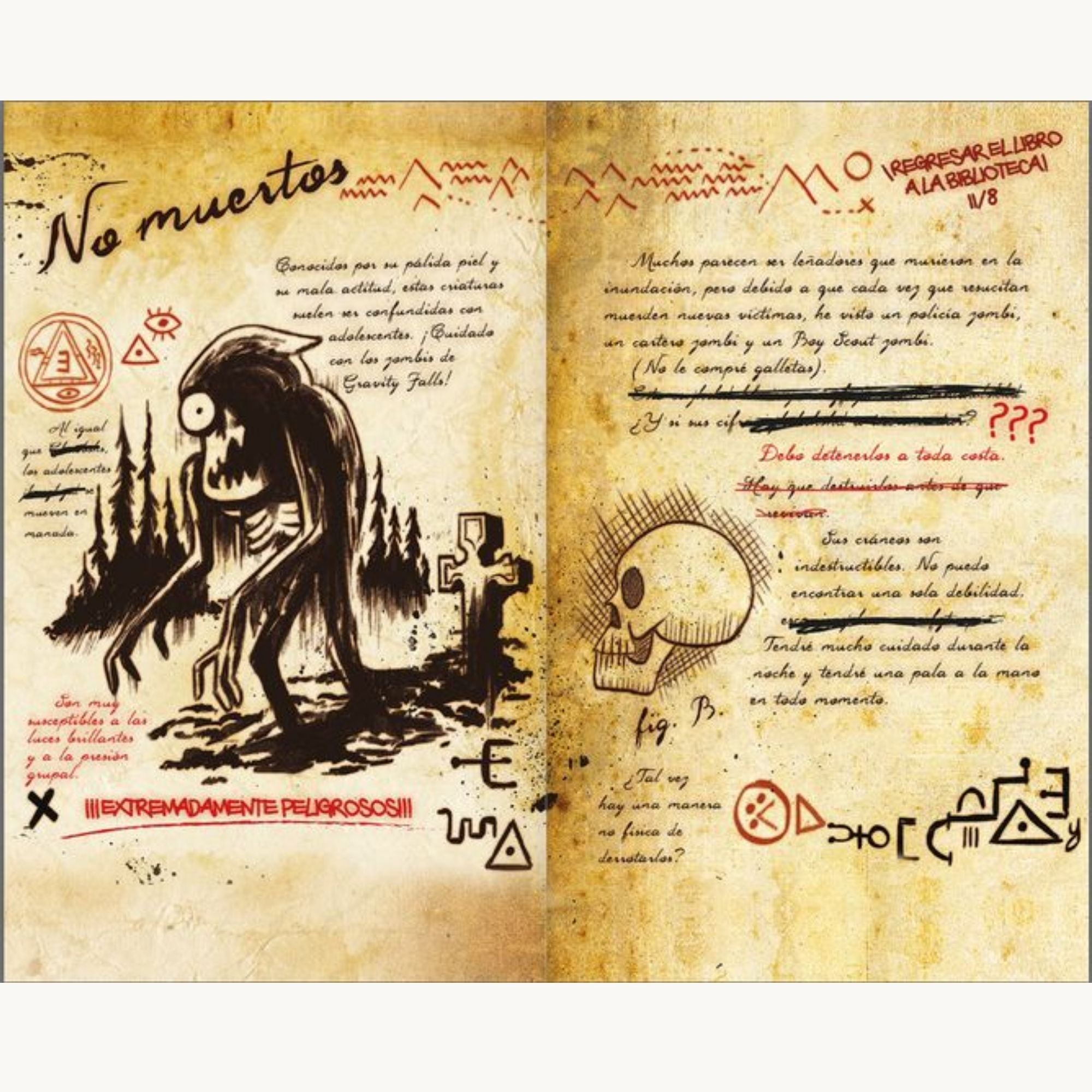 Gravity Falls. Diario 3